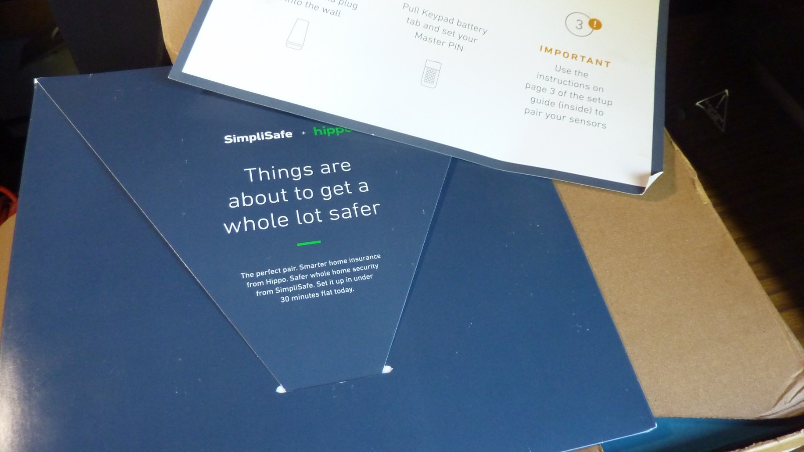 SimpliSafe + Hippo Home Security System