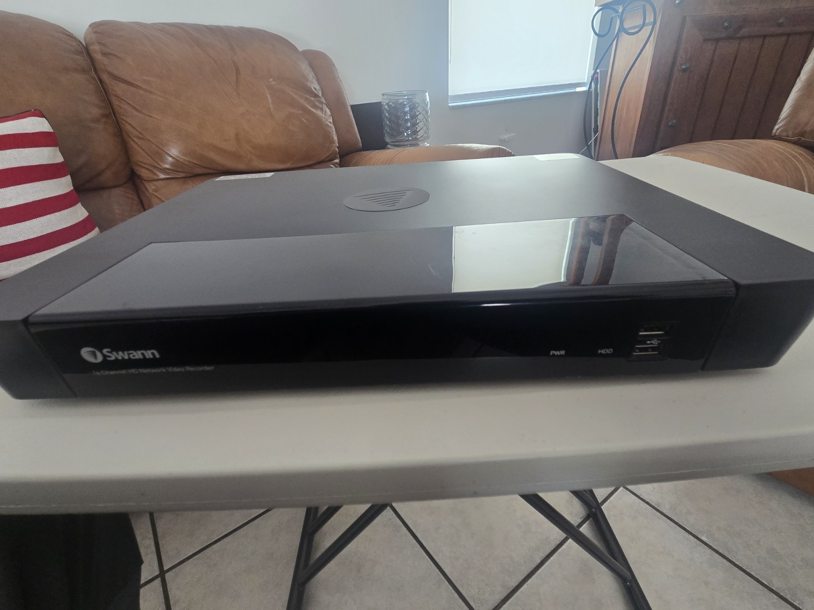Swann 16 Ch NVR 4K Ultra HD NVR16-8580RN For Parts powers on but no video