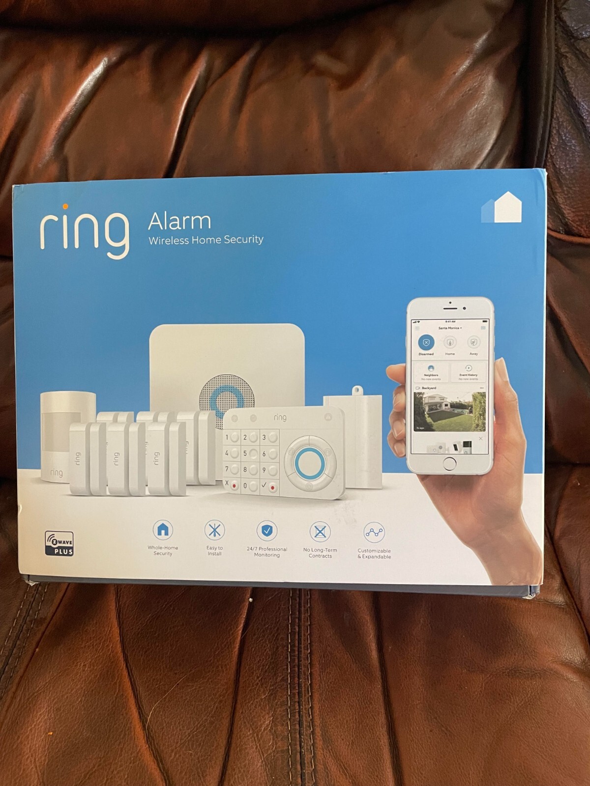 Ring Alarm Wireless Security Kit Home System – 10 Piece