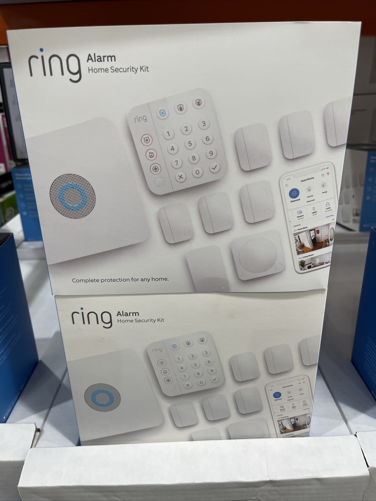 Ring Alarm Complete System Wireless Indoor 10 Piece Security Kit 2nd Generation.