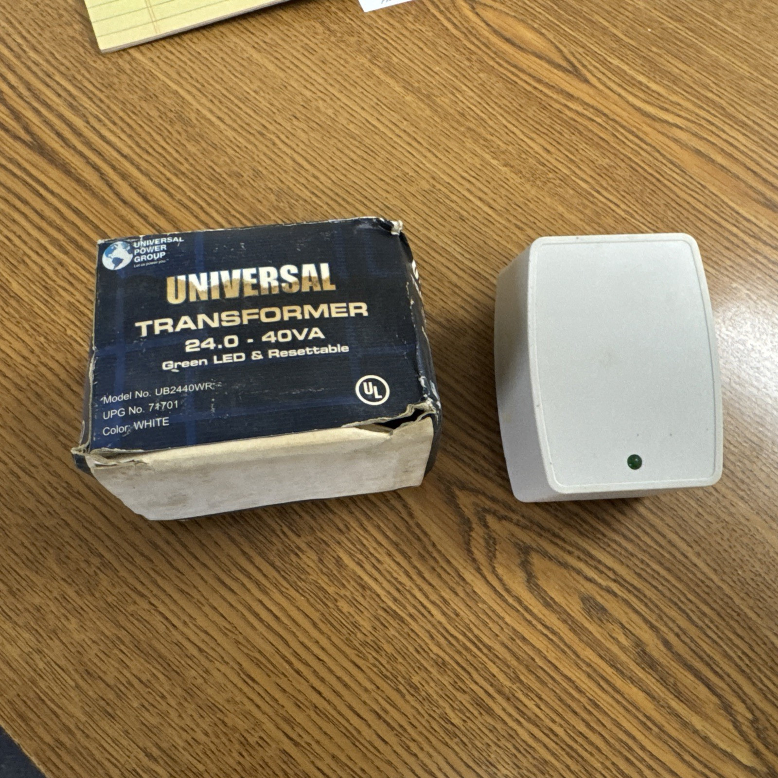 UNIVERSAL POWER UB2440WR PLUG-IN TRANSFORMER UB-244OWR