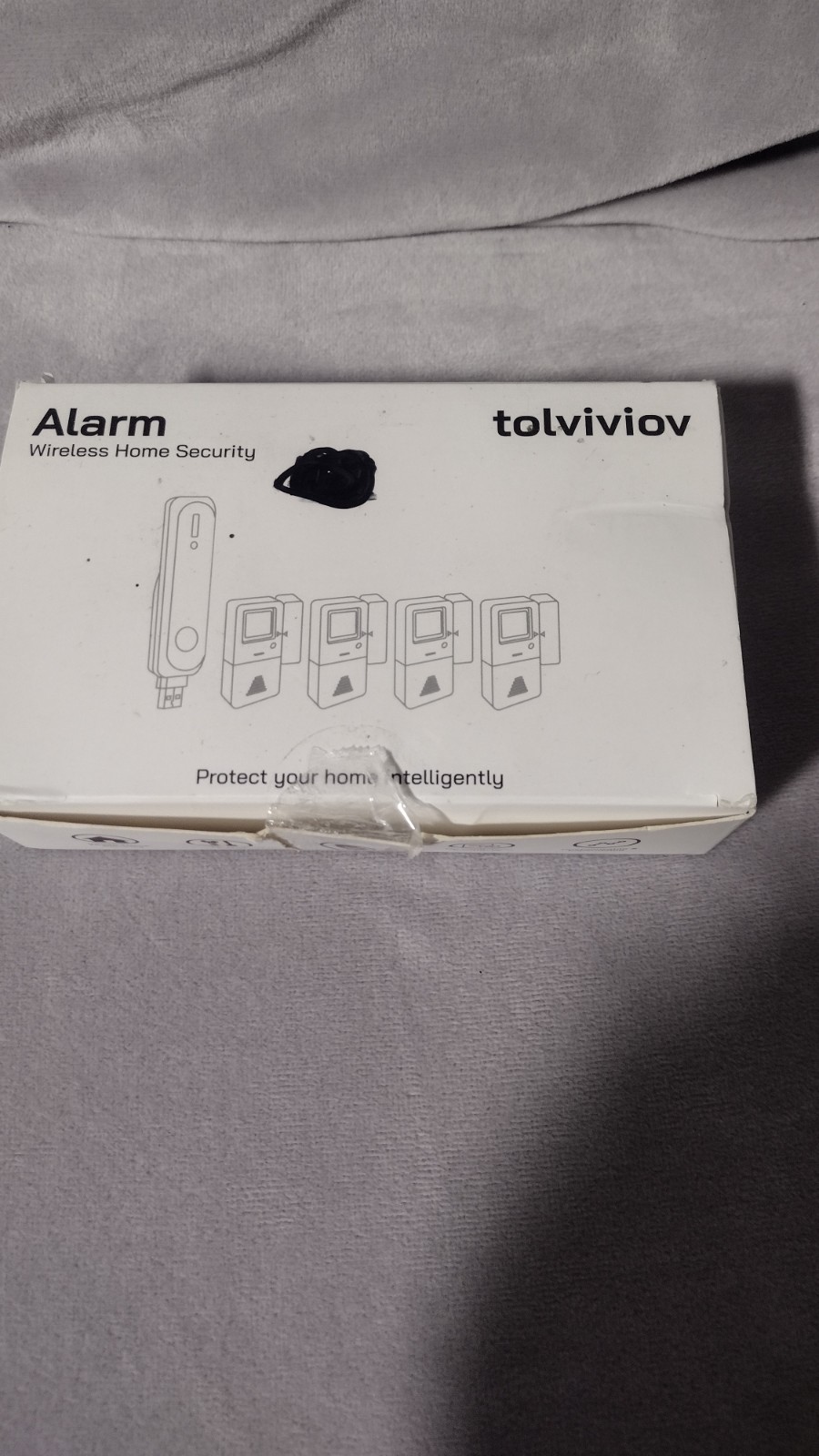 tolviviov Home Alarm System3rd Gen 4pack 120dB Alarm Door/Window Sensors with…