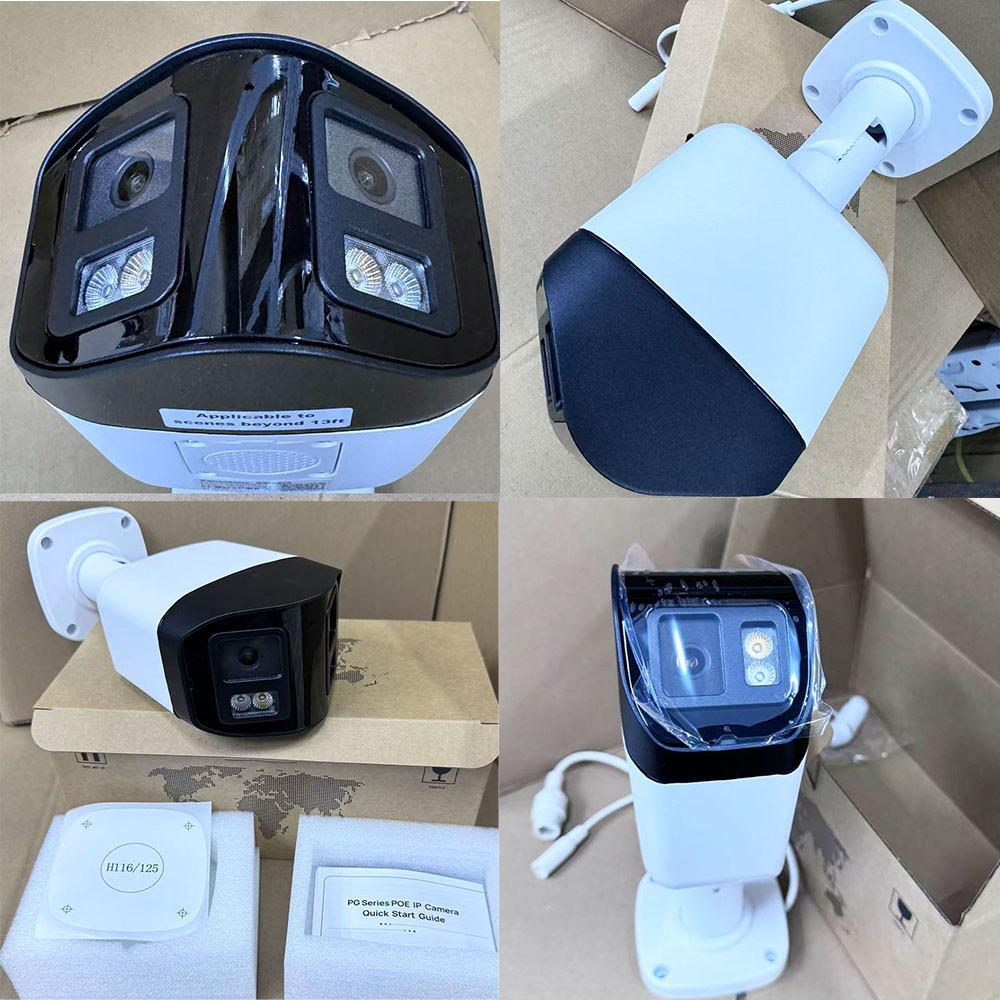 Vikylin 8CH 8POE NVR 4MP DualLens Panoramic Color+IR IP Camera MIC+Speaker Lot