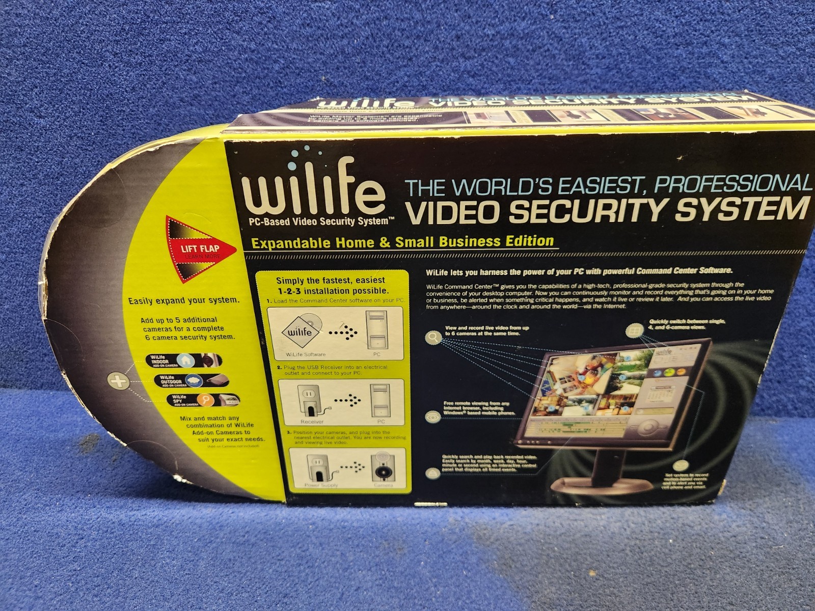 Logitech WiLife DVS-800i Indoor Camera Master System Digital Video Security NEW