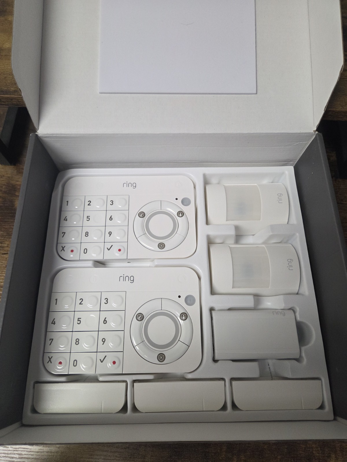 Ring Security Alarm Bundle Starter Set 1st Edition 9-Piece Set (New-Open Box)