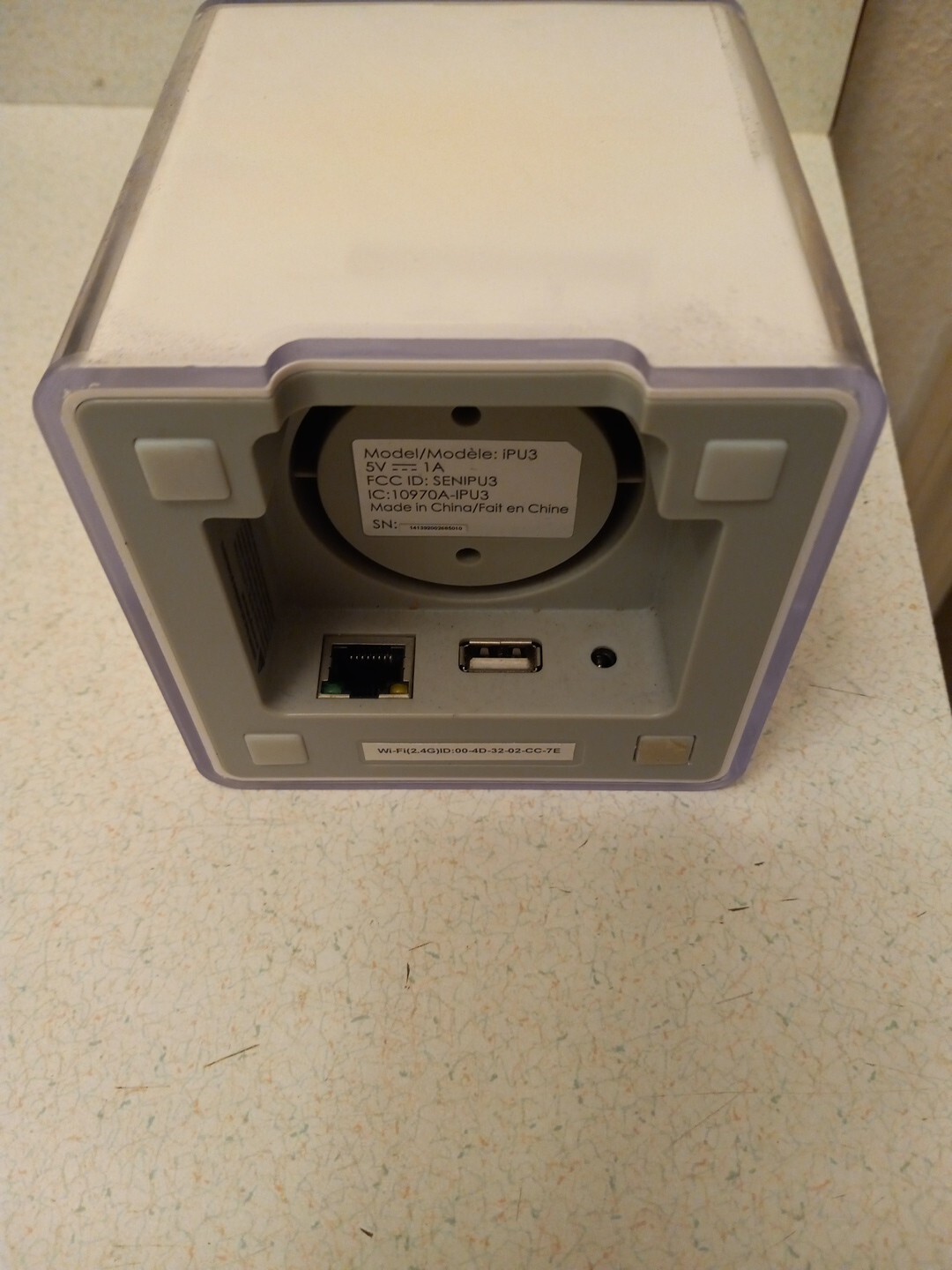iSmartAlarm iSC3/Ipu3 Smart Home Security System (UNIT ONLY) – No Cords