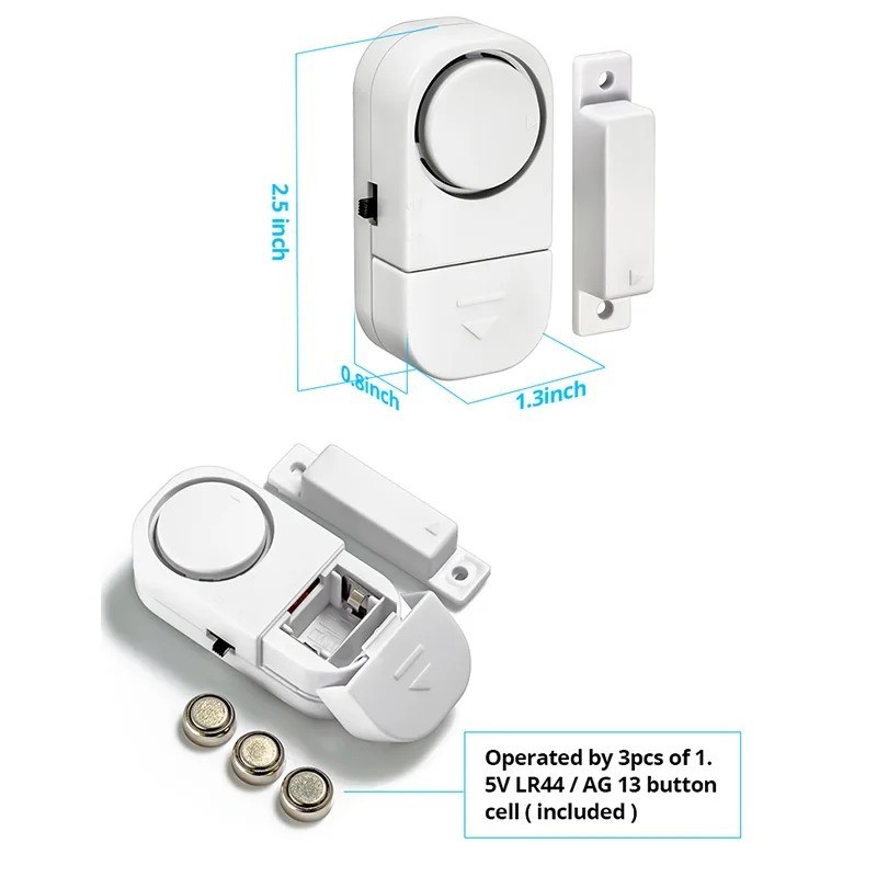 WIRELESS Home Window Door Burglar Security ALARM System Magnetic Sensor