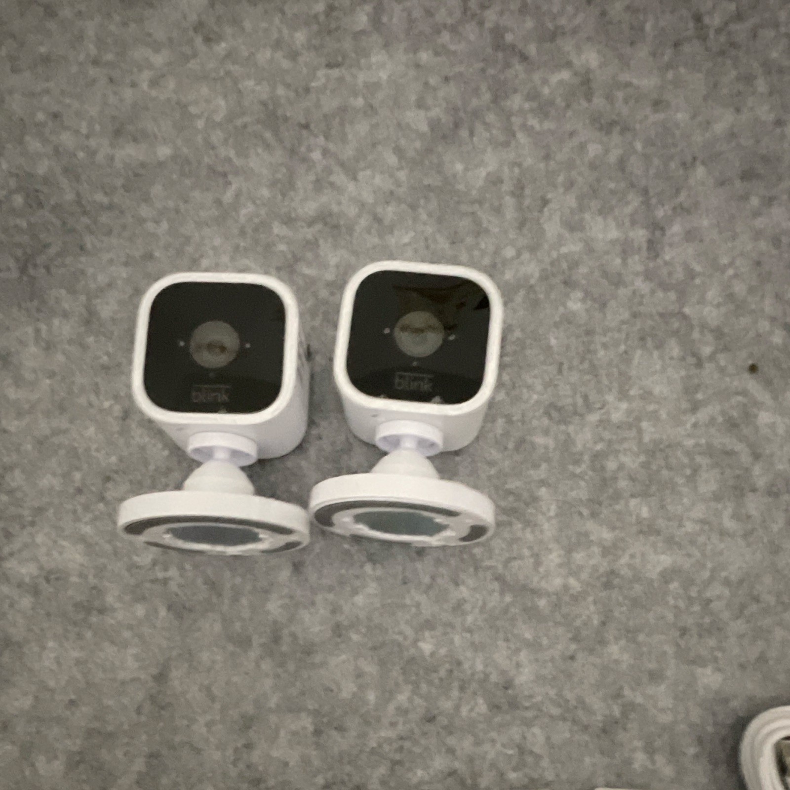 Blink Mini 2-Pack Indoor Wi‑Fi Smart Camera Alexa 1080p Motion Two‑Way White