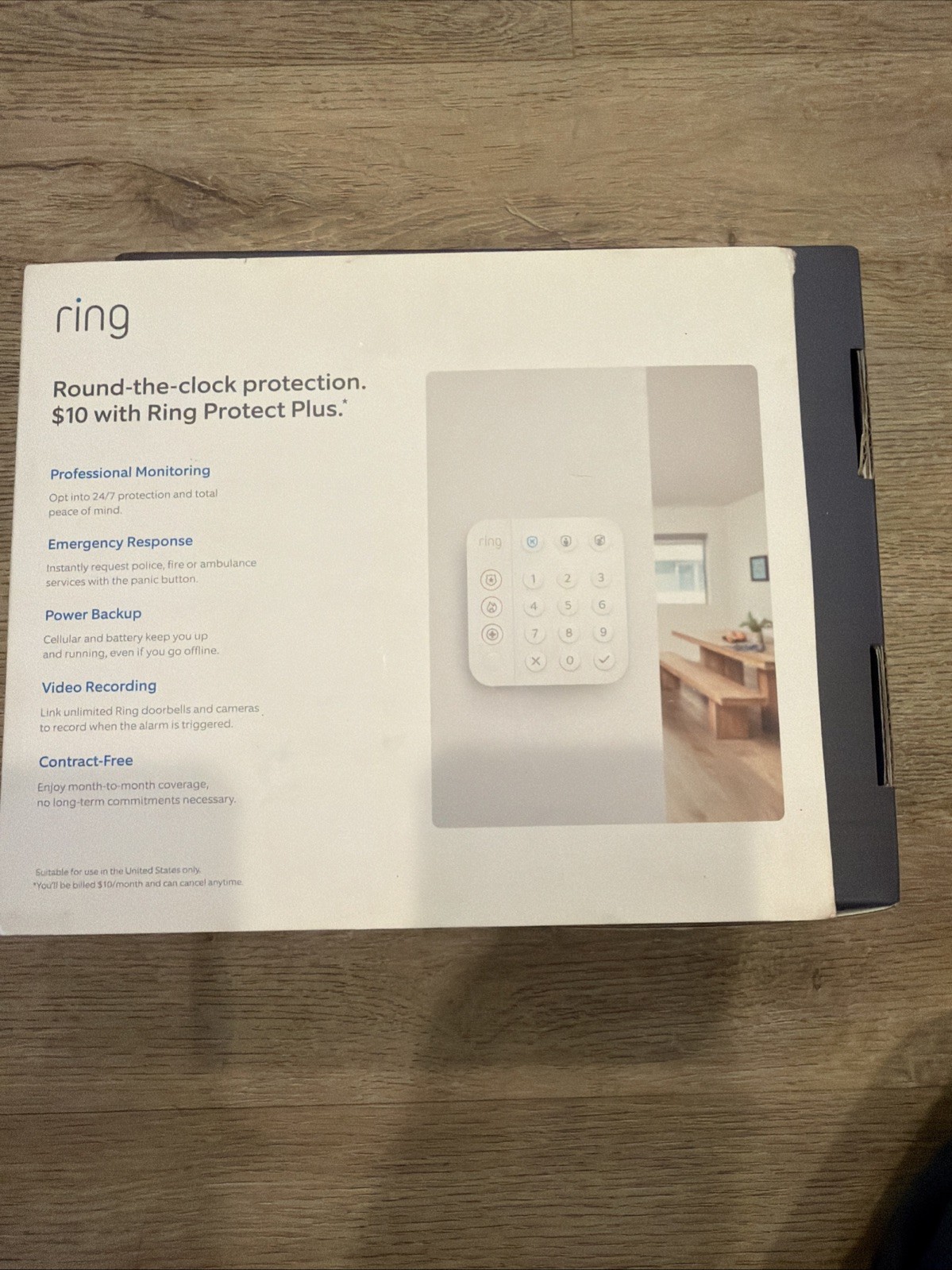 Ring Alarm 8-Piece Security Kit, 2nd Gen Home Security System w/Alexa NEW SEALED