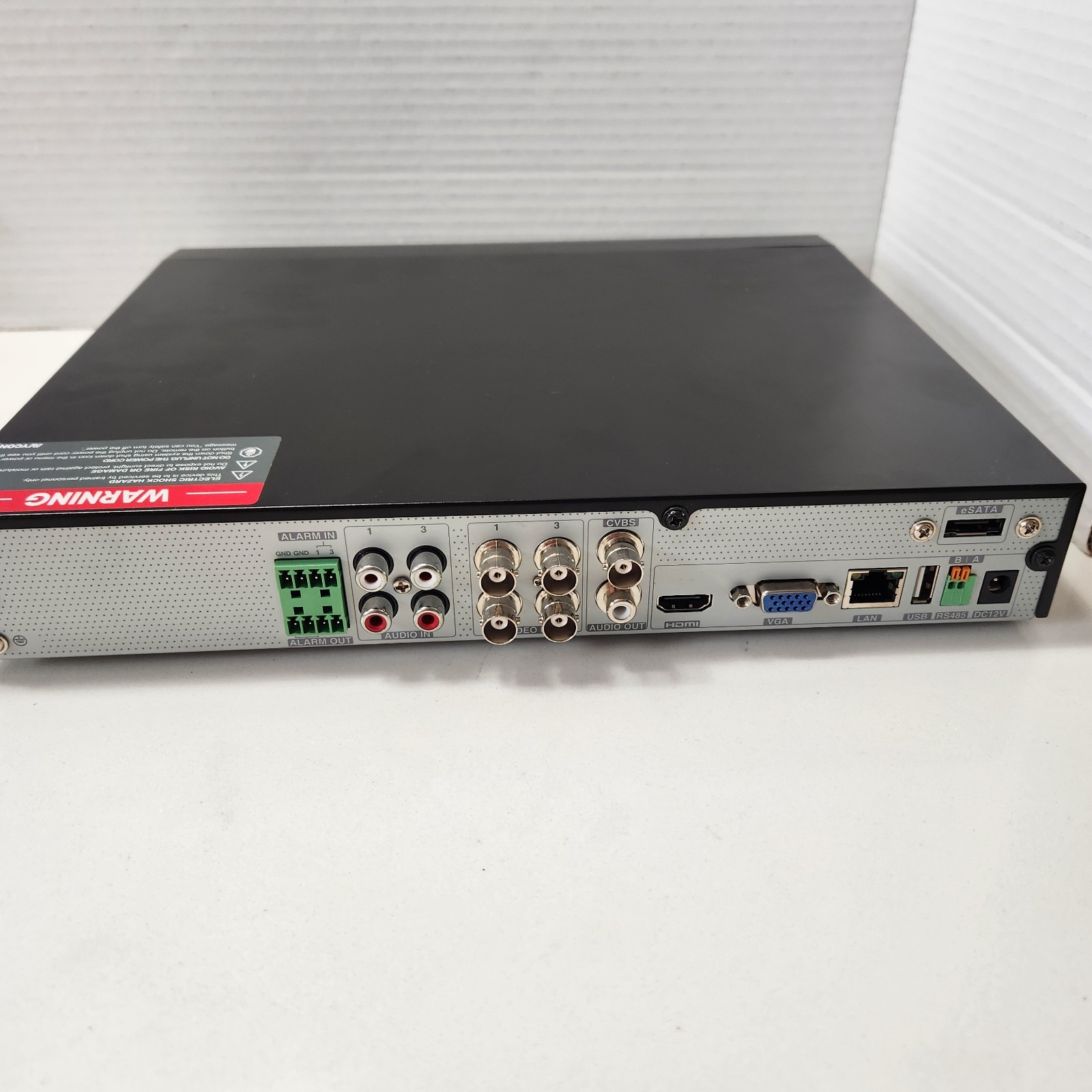 Avycon 4 Channel 4K 8MP Security DVR 2TB Hard Drive H.265 w/ Remote & Mouse