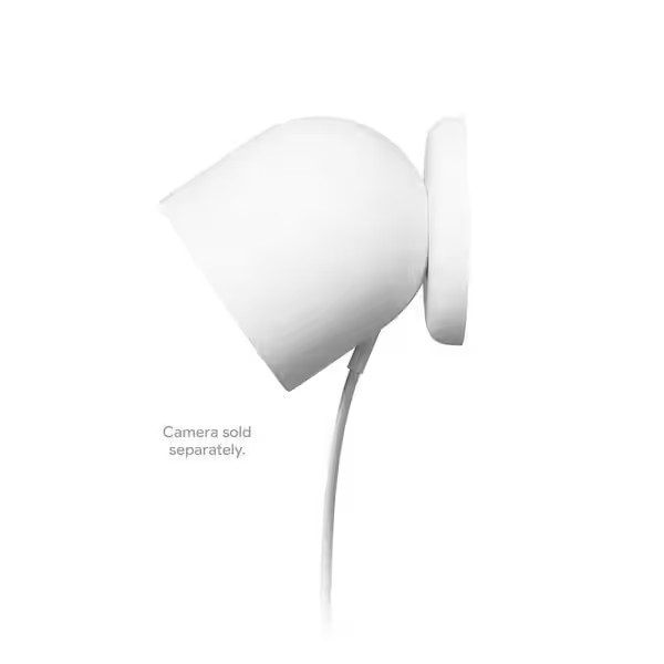 Google Nest Cam Weatherproof Cable for Nest Cam (Battery) Only – Snow – 10m