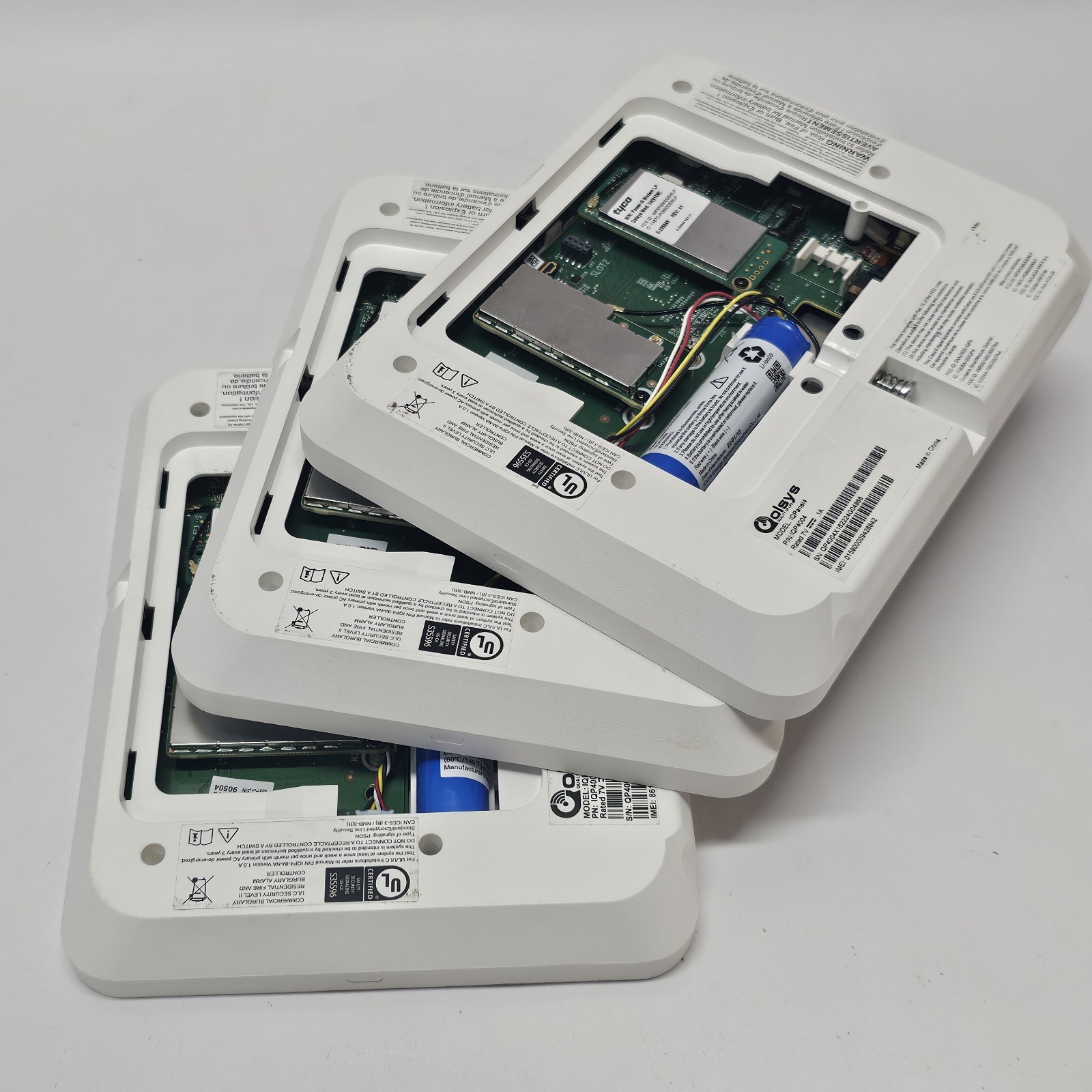 Olsys IQPanel4 Touchscreen Smart Home Hub Controller LOT OF 3 FOR PARTS/REPAIR