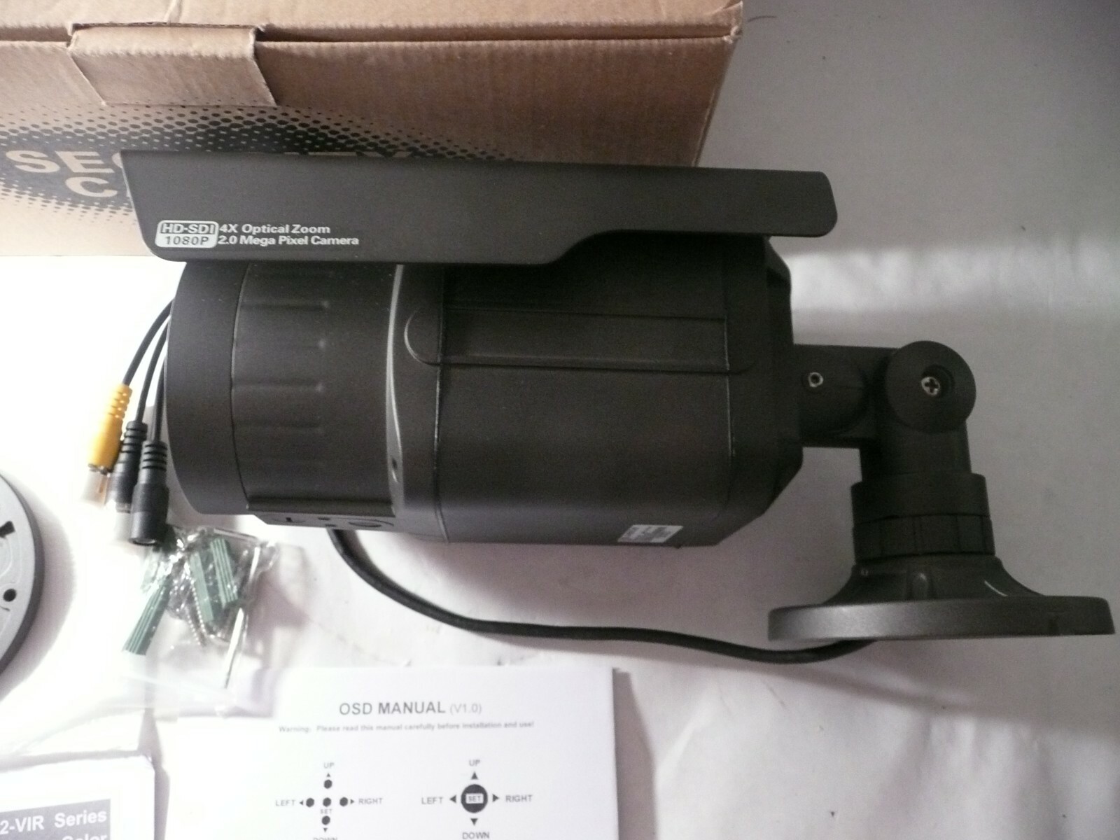 NEW GEN IV G4-SDIC72-VIR IR WEATHERPR. SECURITY CAMERA 1080P 2.8-12mm 12V 700mA