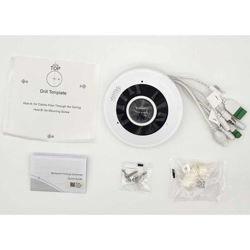 Alibi 12MP Dome fisheye Camera ALI-XF120-VAI – American Security Camera Company