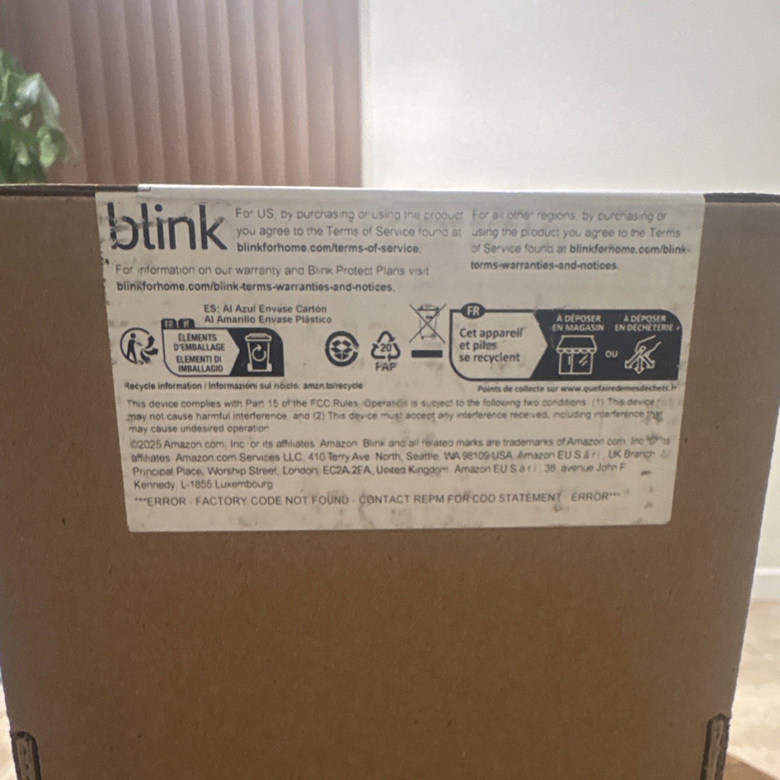 Blink Outdoor 4 2 Camera System Outdoor Only 2023 Model PHP07A0154762610