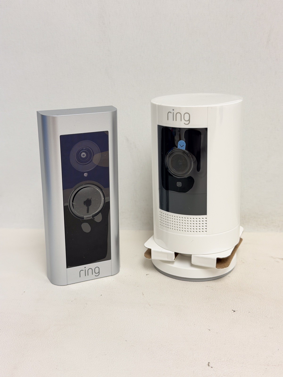 Ring Doorbell Pro w/ Stick Up Cam Night Vision and 2 Way Audio