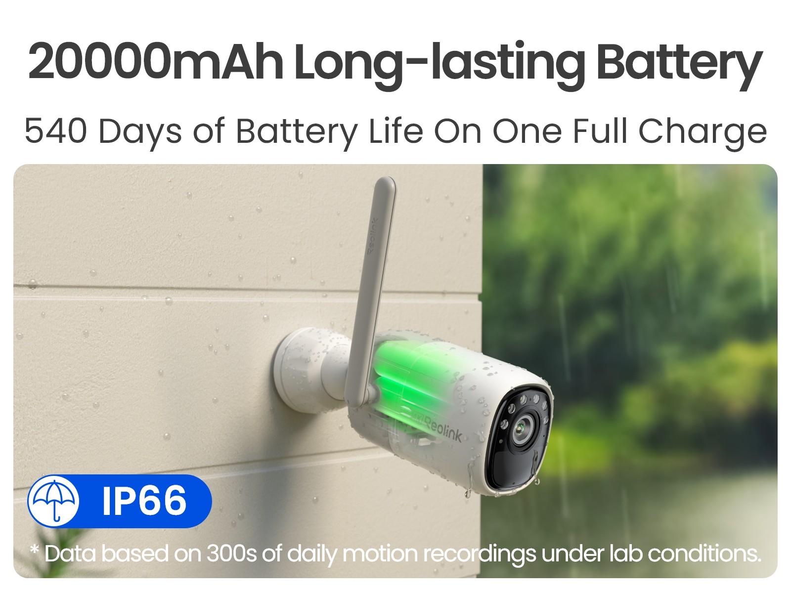 Reolink Altas 2K WiFi 6 Outdoor Battery Camera ColorX Night Vision with Solar