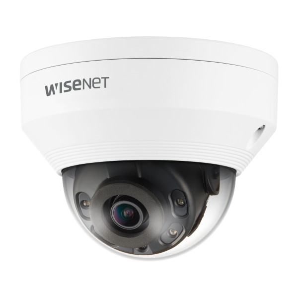 Hanwha Techwin QNV-6012R1 PoE Vandal IR Dome IP Security Camera 2.8mm Fixed Lens