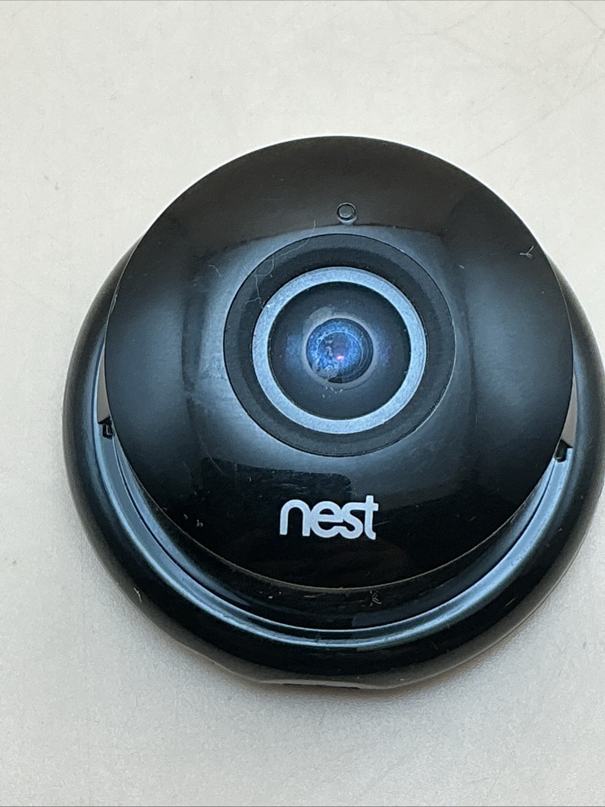 Google Nest Cam Indoor Security Camera 1st Gen A0005 Black Puck Only Tested Work