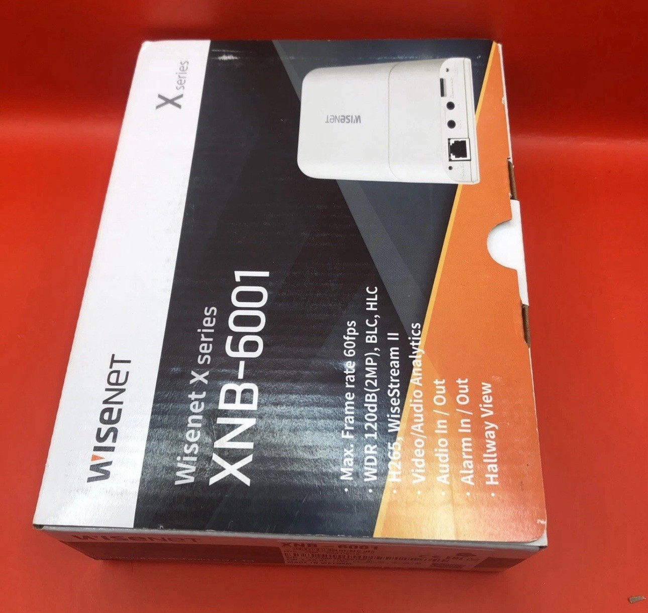 Hanwha Techwin XNB-6001 Wisenet X Series 2MP Network Camera Main Module Base NIB