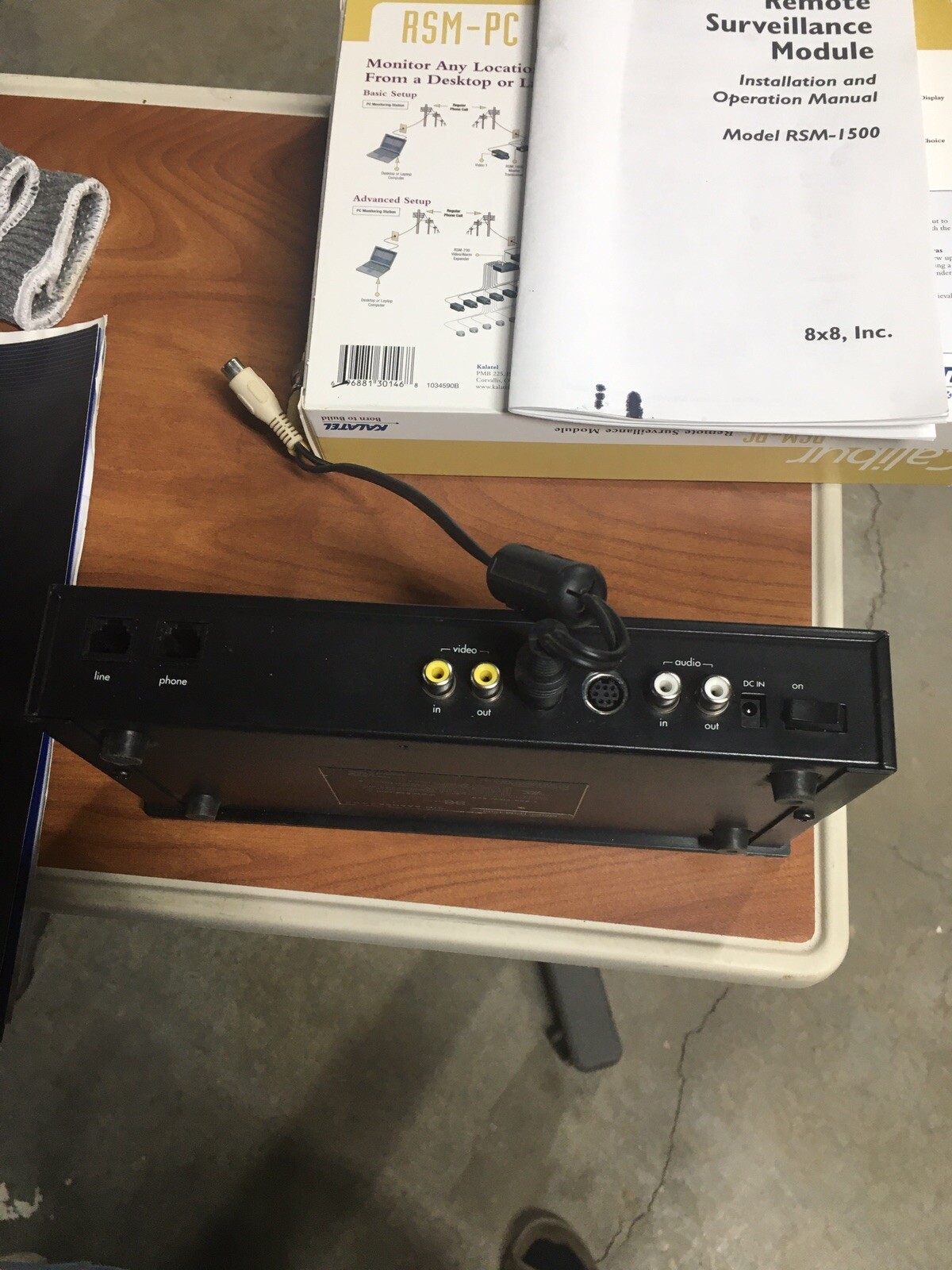 3 Calibur Kalatel Remote Surveillance Module RSM-1600/1500 Master Transceivers