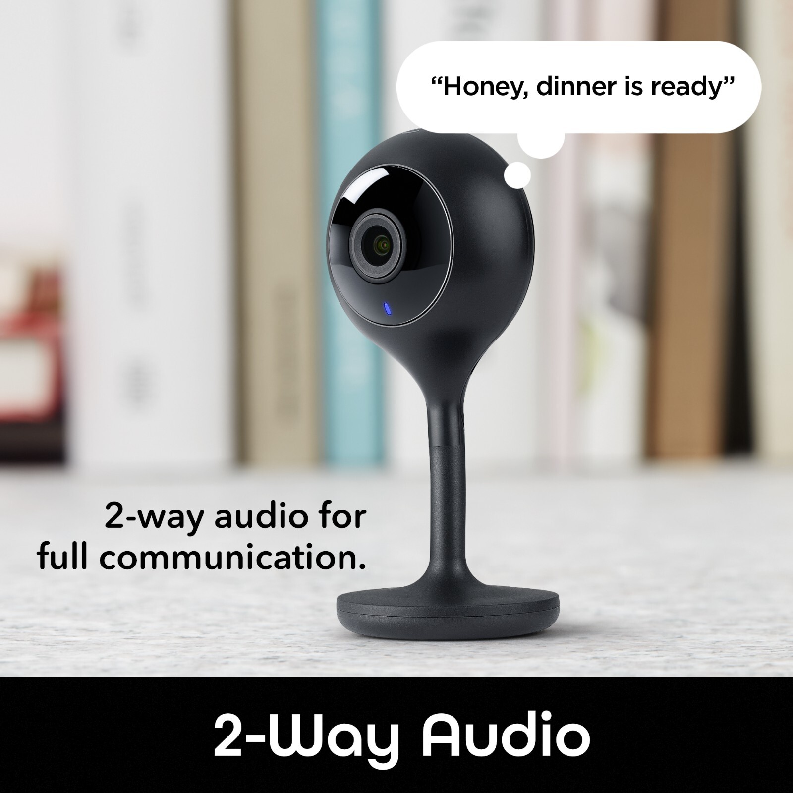 Geeni LOOK 1080p HD Wi Fi Indoor Security Camera with Voice Control