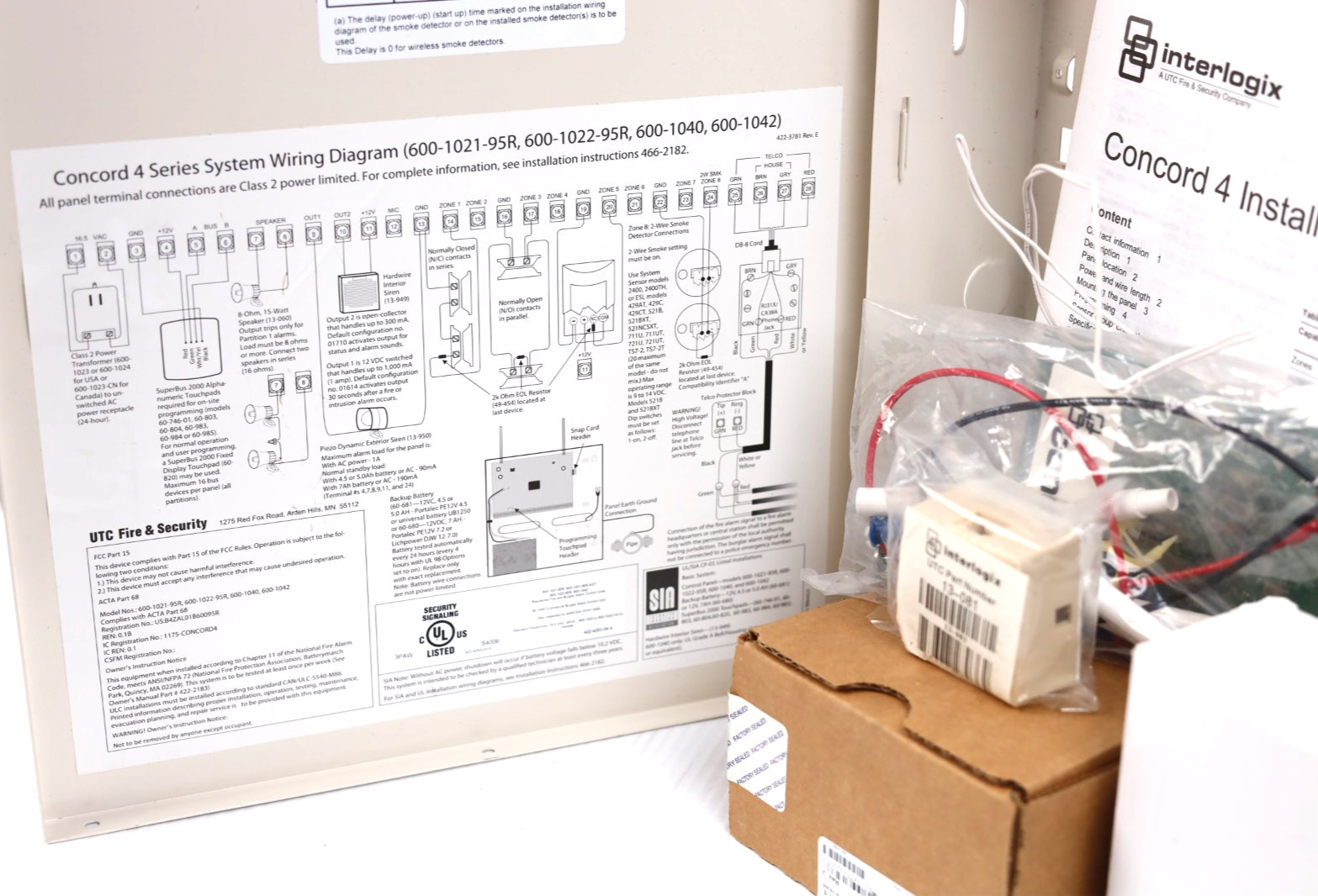 GE / Interlogix 56-851-95R-INS Control System Processor 80-968-4-1070 w442