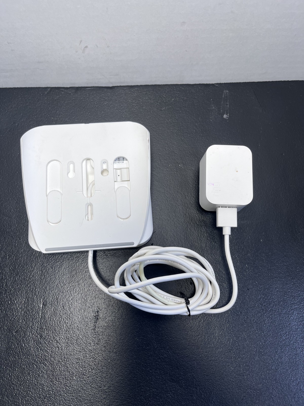 Ring 5AT2S7 White Wireless Z-Wave DSK Home Security System Alarm Keypad + Power
