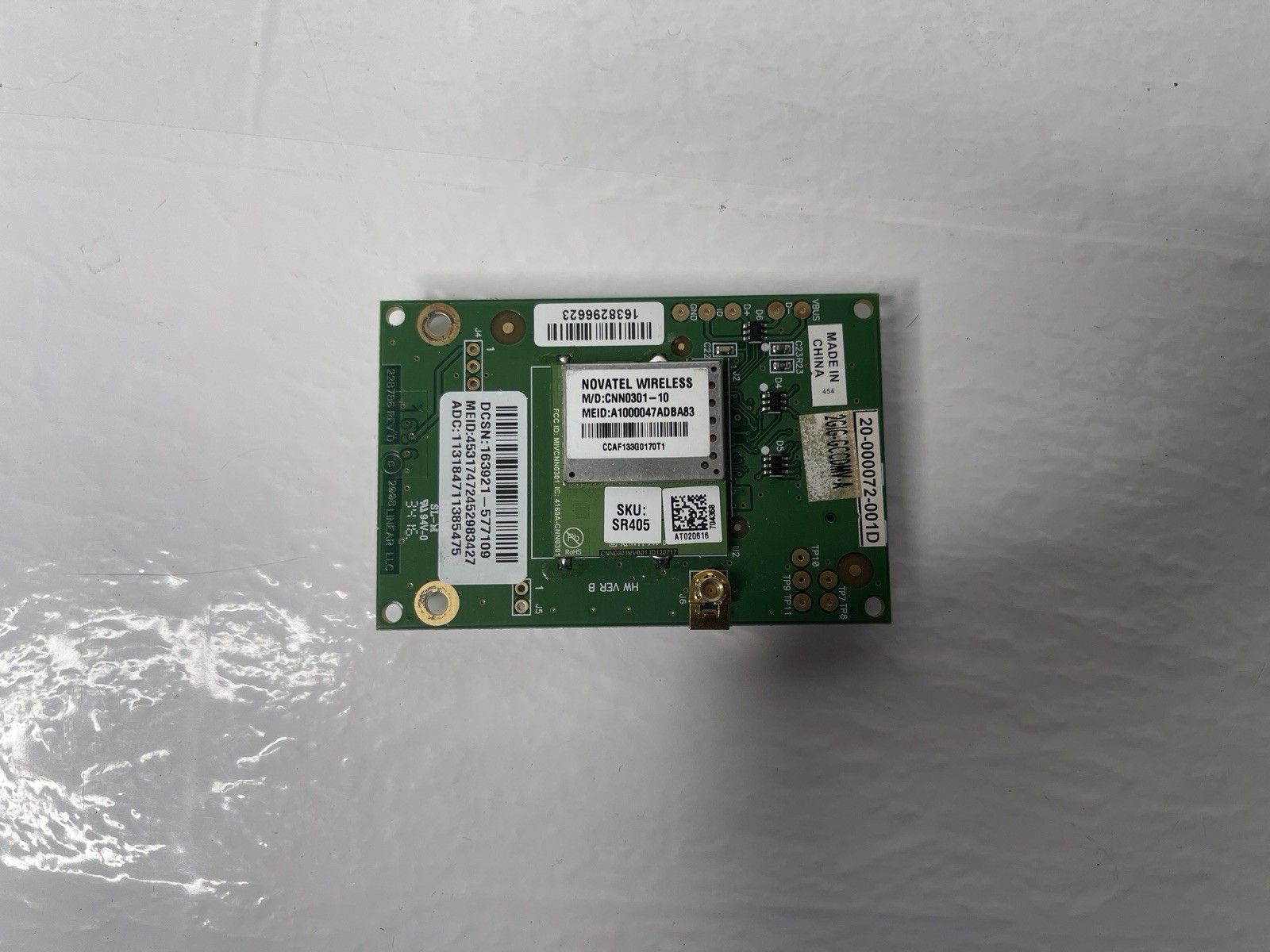 Linear 2GIG-GCCDMV-A CDMA Cellular Radio Module New No Box