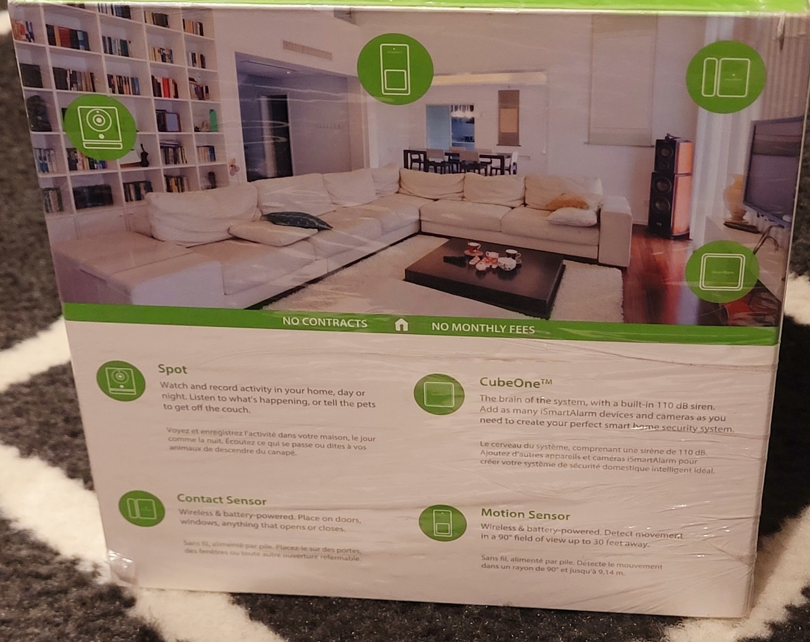 New ISmartAlarm Smart Home Security System Starter Sealed