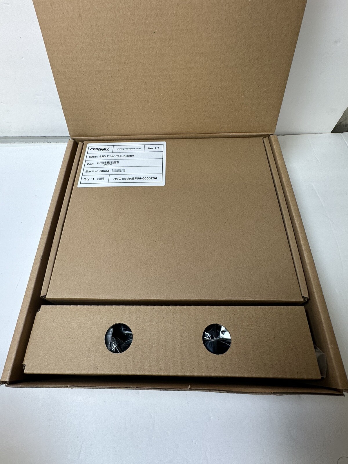 Hanwha Techwin PROCET SPO-8315 83W Fiber PoE Injector