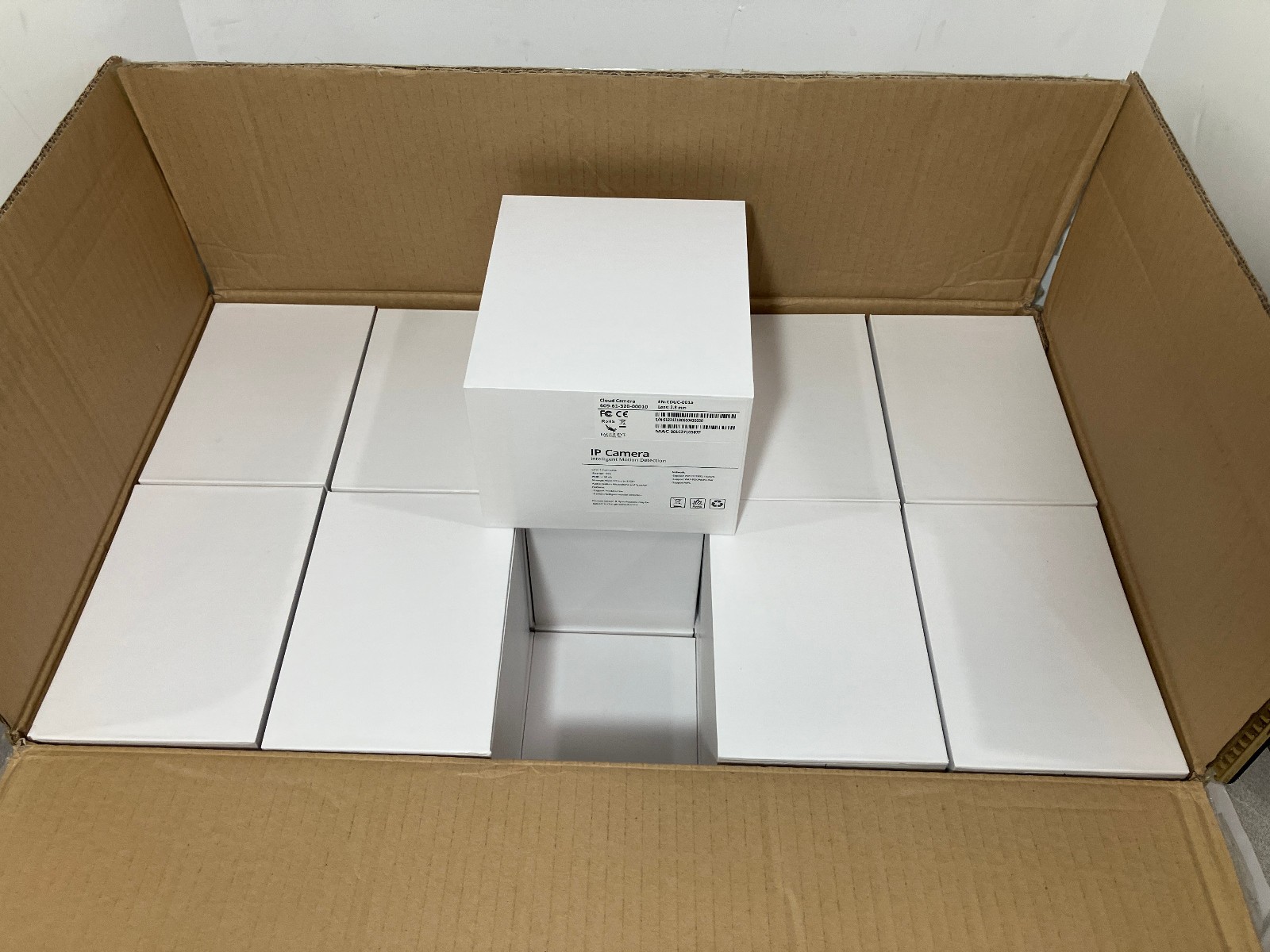 20 Lot 2GIG-CAM-100W Indoor HD 1.3 MP 1280×720 WiFi Ethernet IP PIR Camera NEW