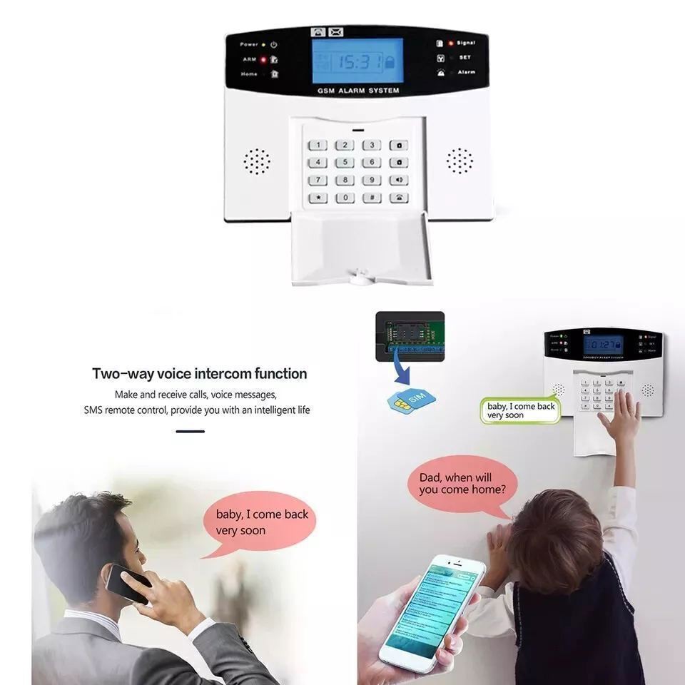 L25 WiFi+US 4G Wireless Office Home Security Alarm System+Alexa+Google+TUYA APP