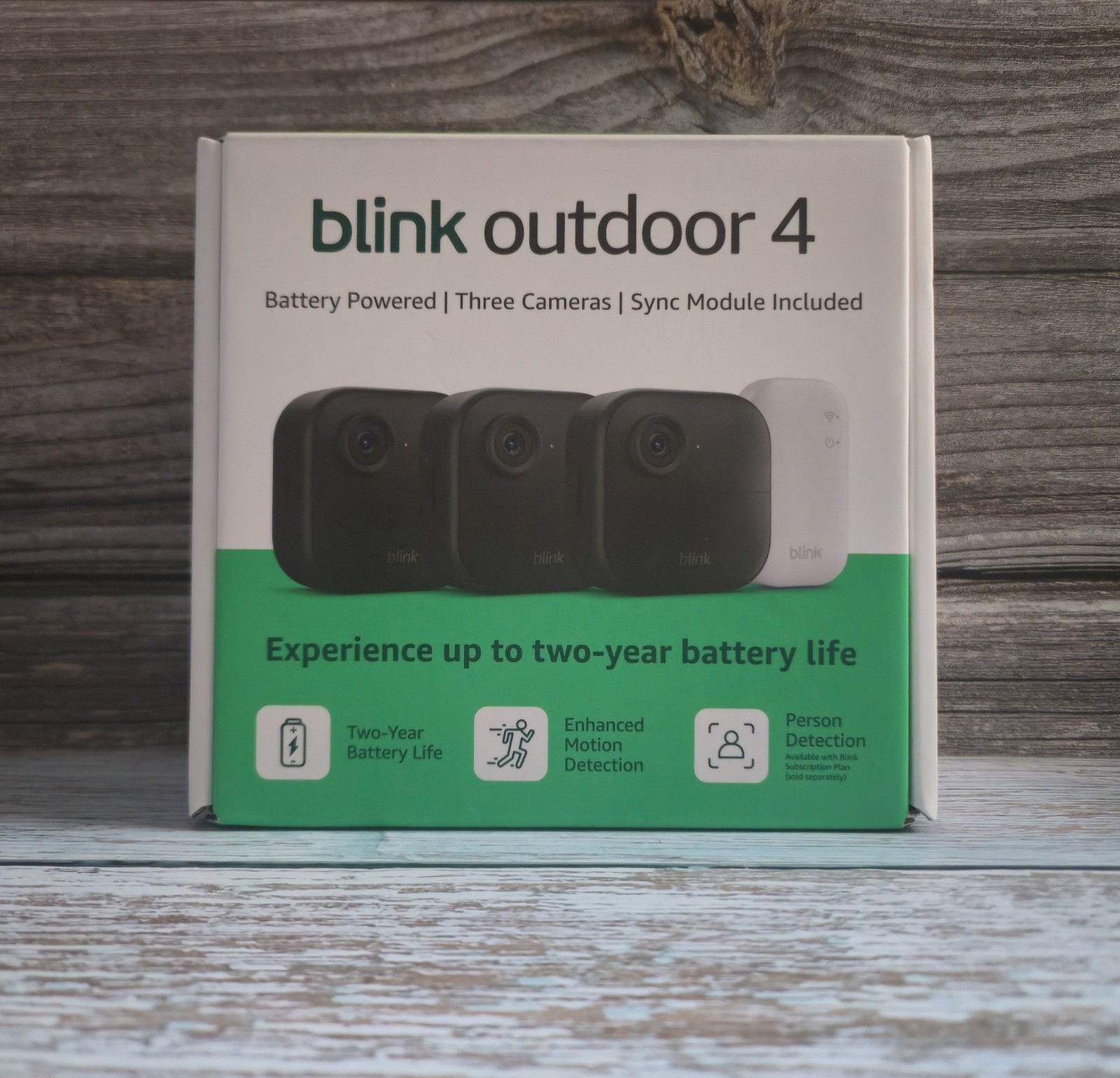 Blink Outdoor 4 Wireless (newest model) 3 Security Camera System In Hand Now