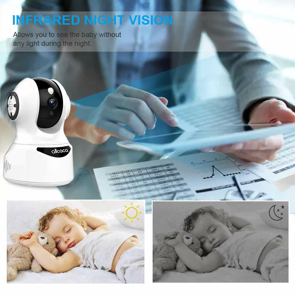 Security Camera System Wireless Cam for Home Security Video Baby Monitor Night