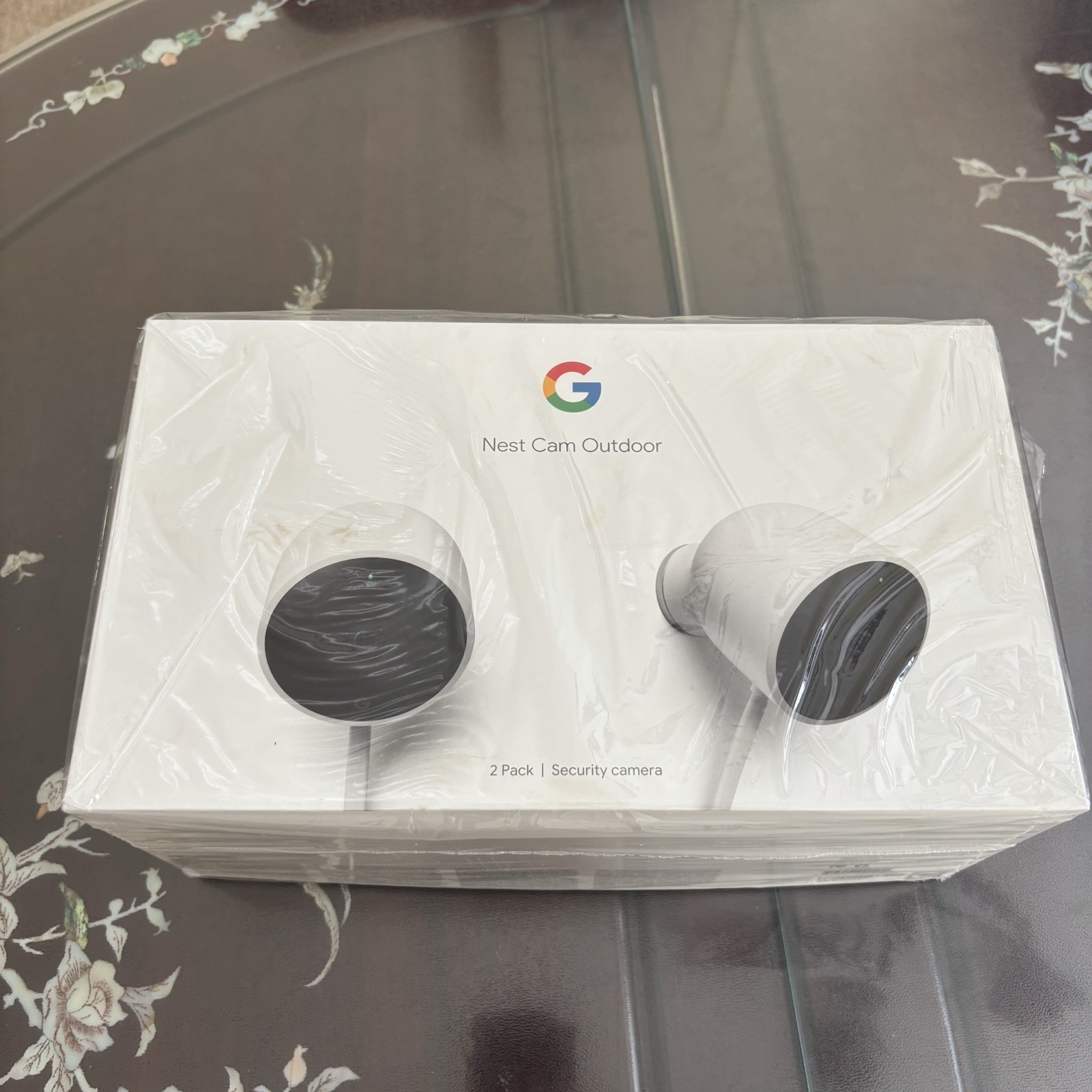 Google Nest Camera NC2400ES Outdoor Security Camera – 2 Pack- Open Box