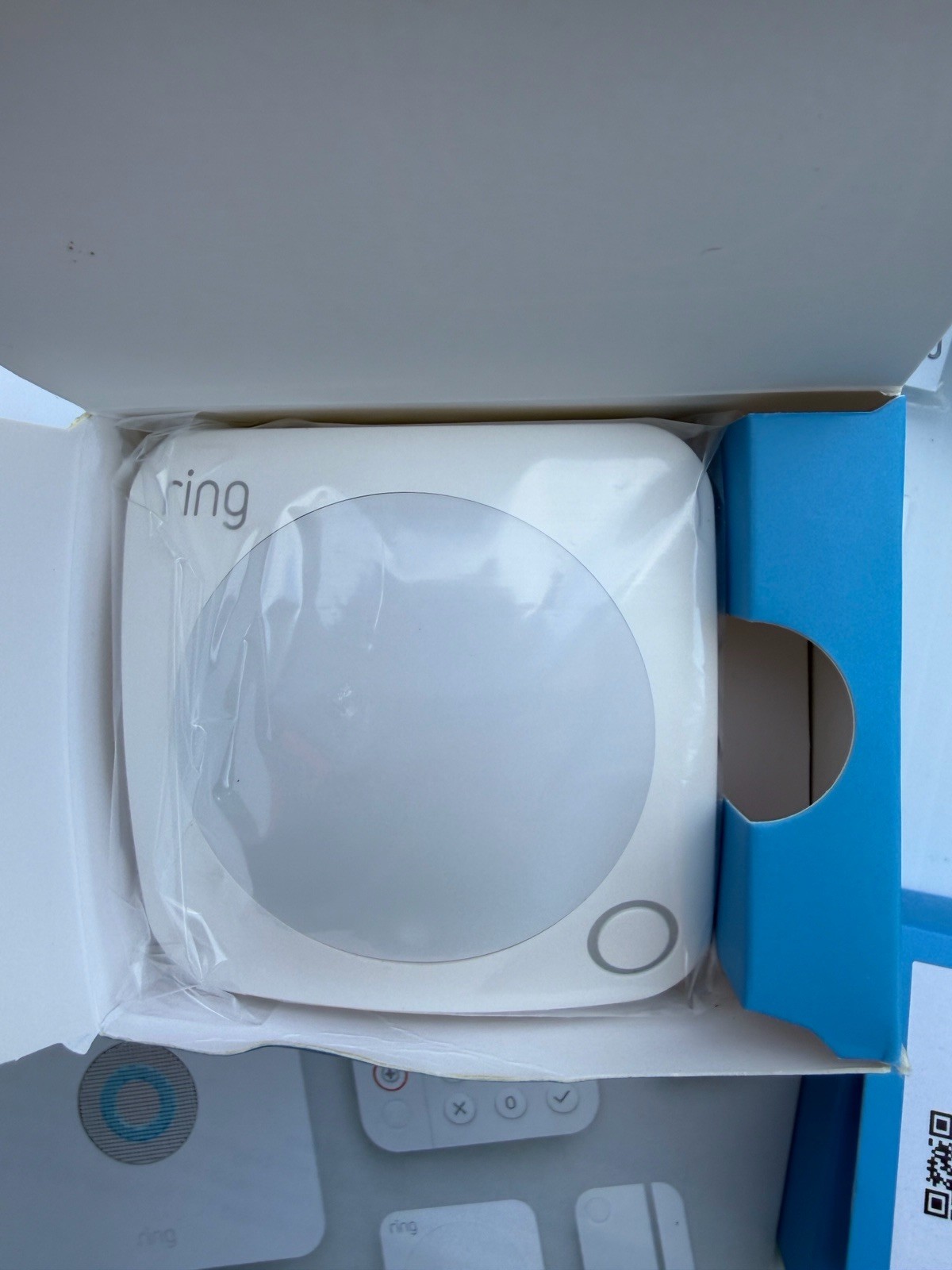 RING Alarm System Security Kit w/Instructions no box Tested Works White