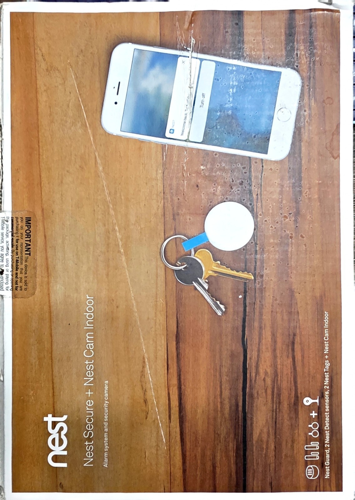 Google Nest Secure Smart Alarm System Google Nest Cam Indoor Wired Security New