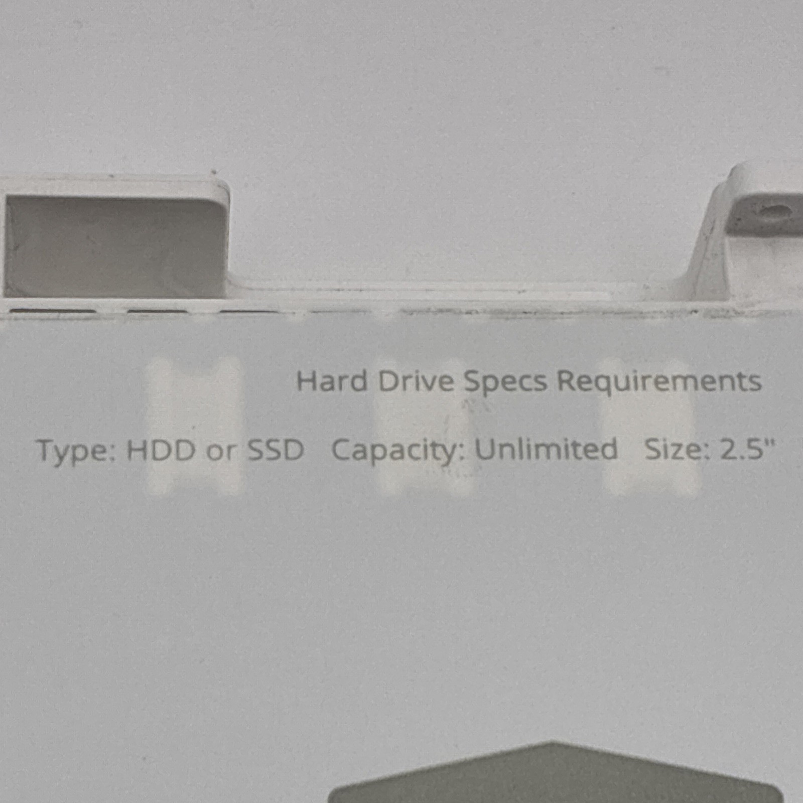 Hard Drive Enclosure & Screws Replacement Part Only For Eufy S380 HomeBase T8030