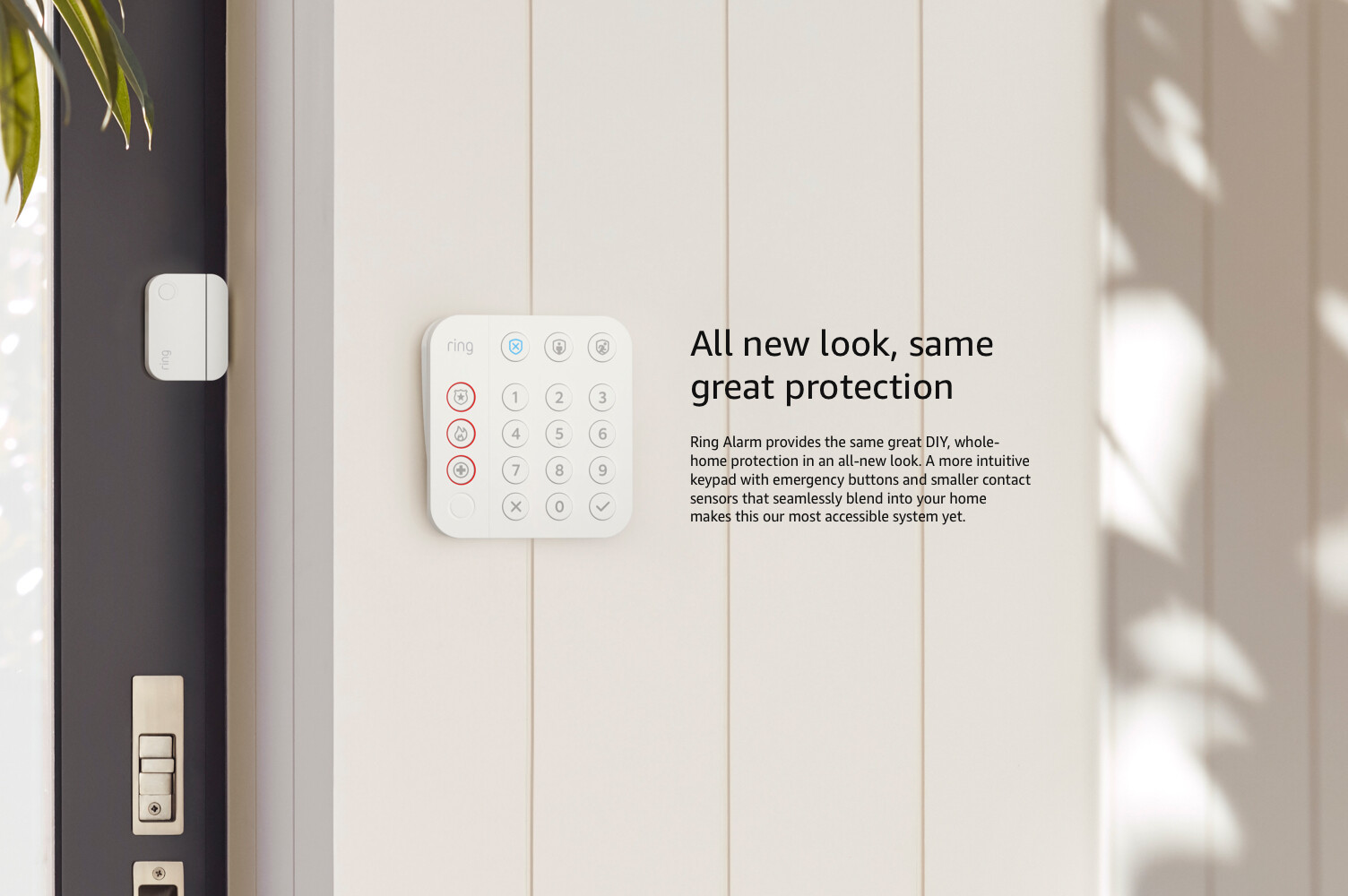 Ring Alarm 8-piece kit (2nd Gen) – home security Works with Alexa BRAND NEW