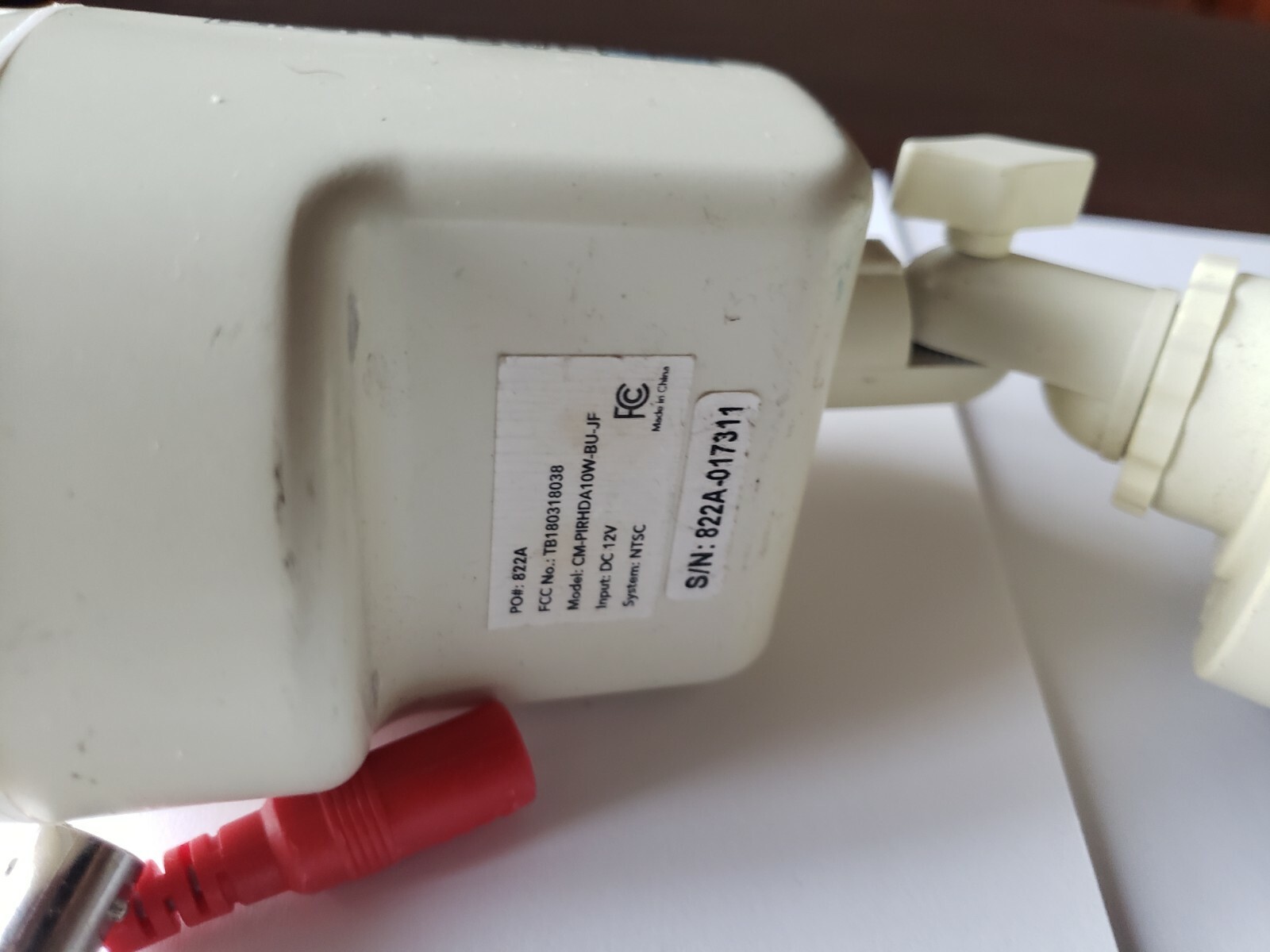 USED Night Owl 1080P Analog Security Camera CM-PIRHDA10W-BU-JF in Bulk Packaging
