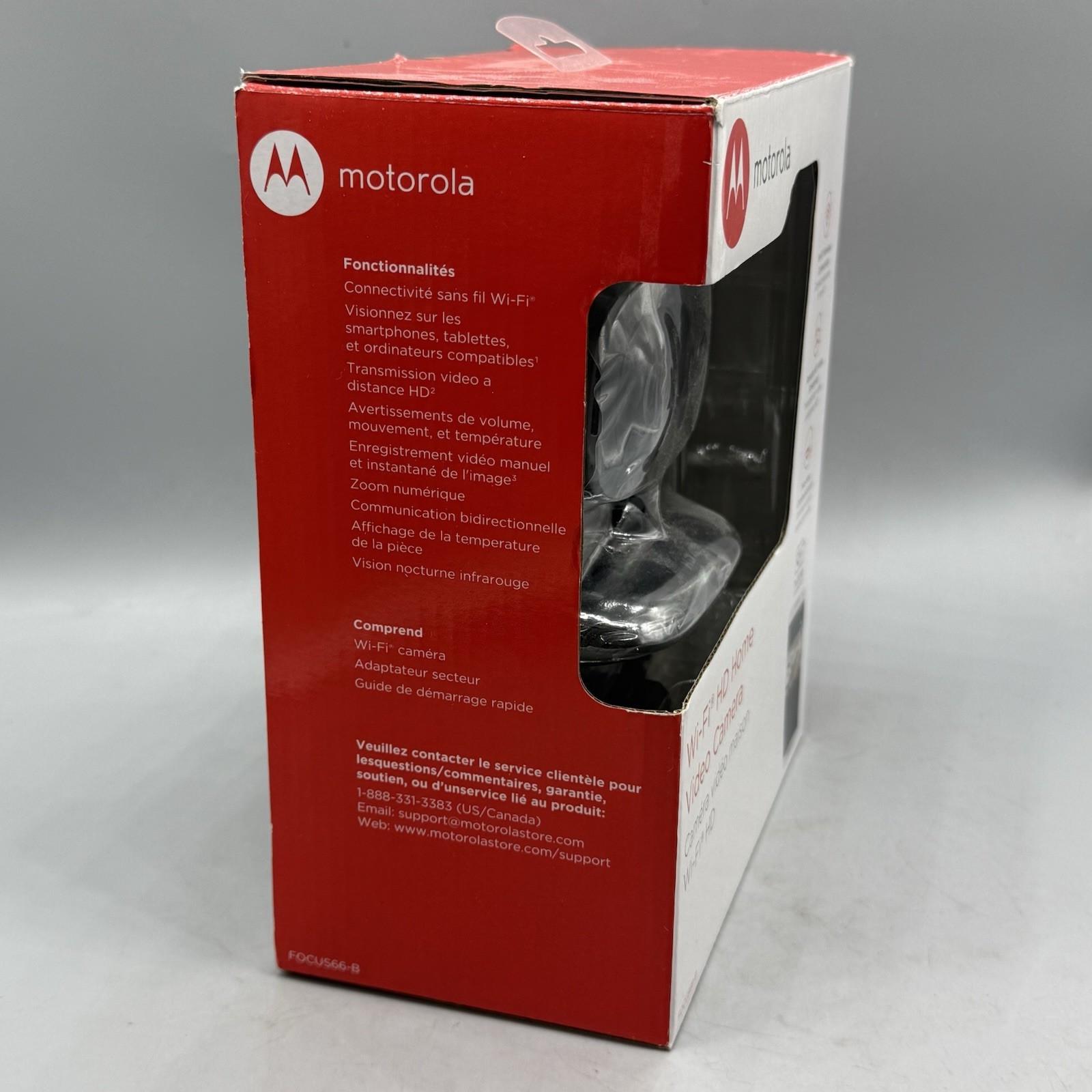 Motorola FOCUS66-B Wi-Fi HD Home Monitoring Camera