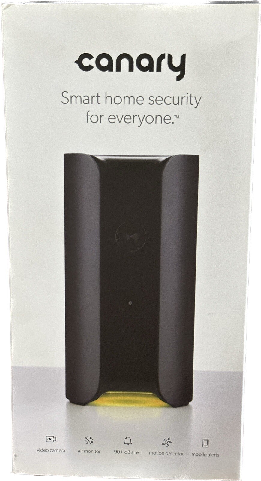 Canary All-in-One Wired / Wireless Home Security Camera Device W/ Mount – Black
