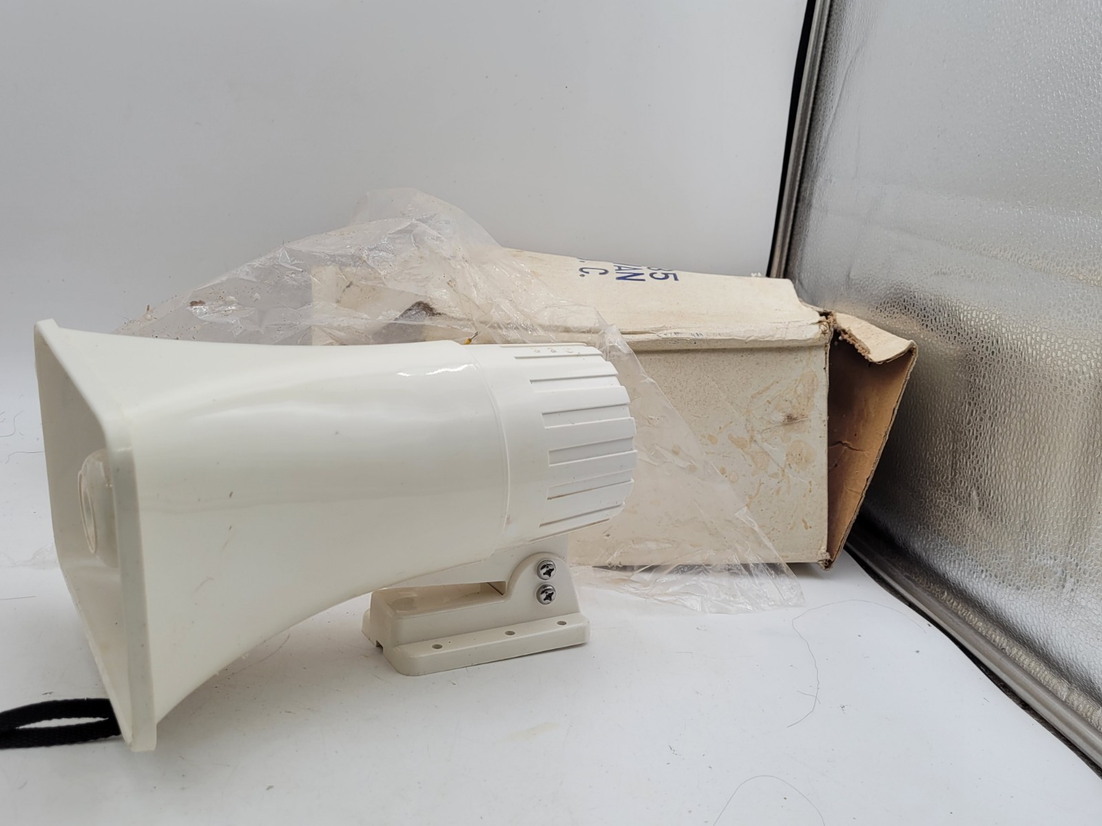 Vintage Julian A McDermott Model 14060 Electronic Siren Dual Channel 6-12V 35W