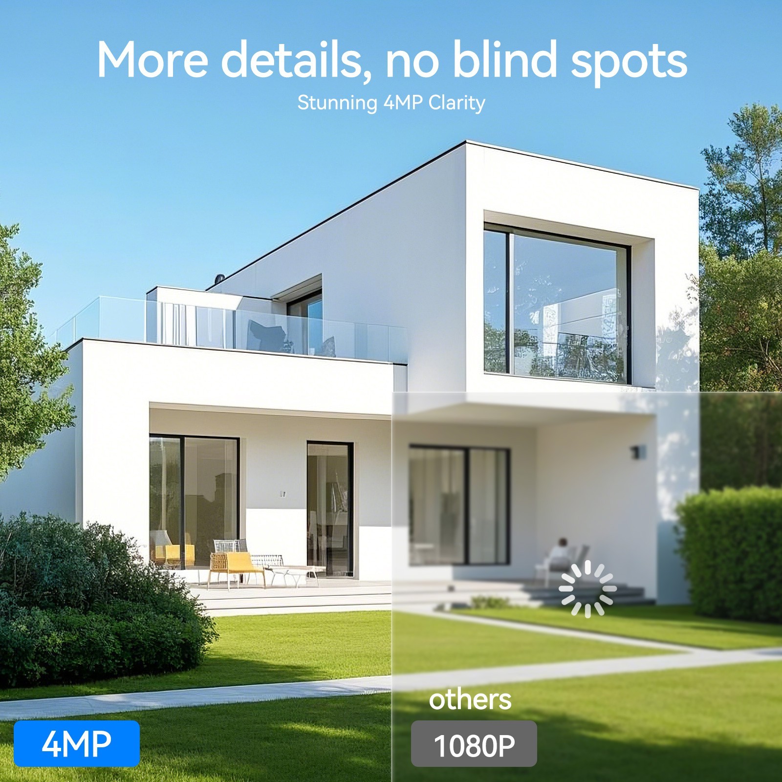 Solar Wireless CCTV Security Camera System WIFI NVR Monitor for Home Security