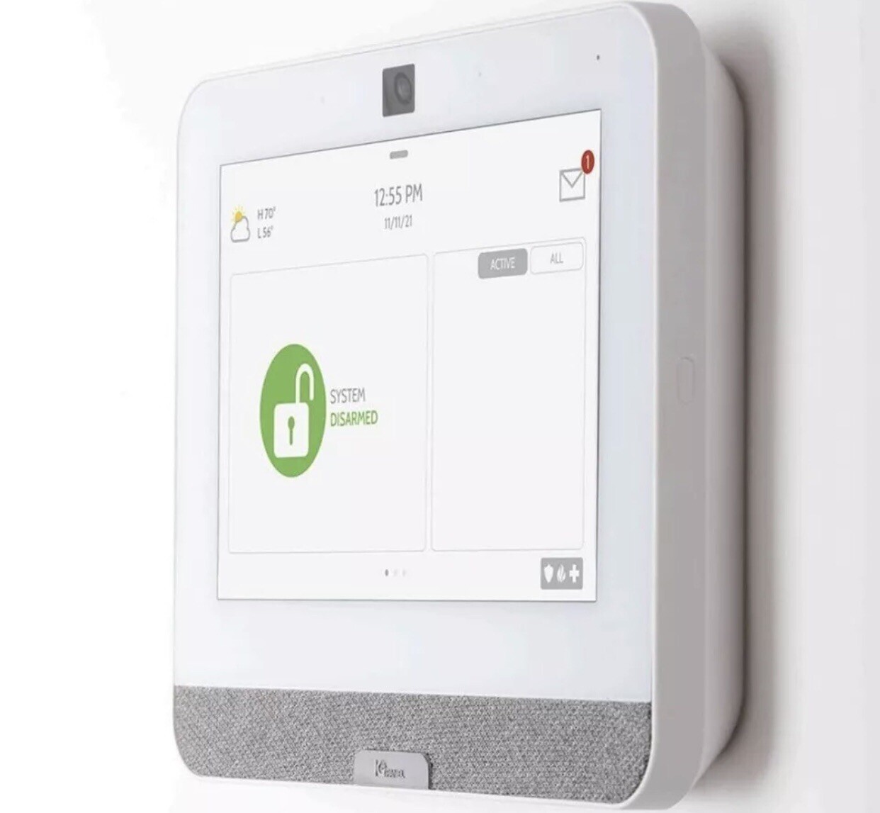 Qolsys IQ Panel 4 PowerG 319.5MHz Verizon Alarm System IQP4001