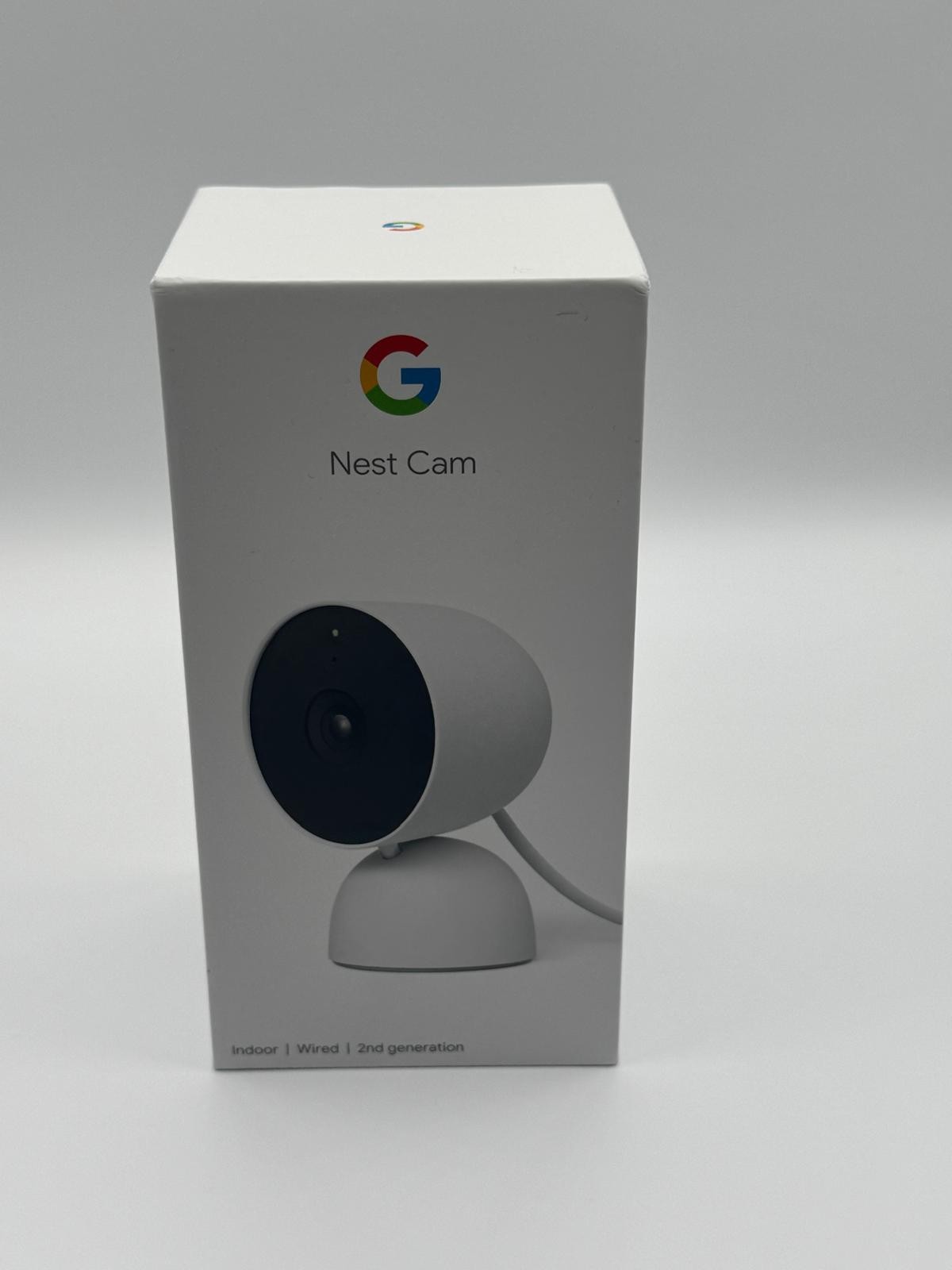 Google Nest Security Indoor Wired Camera 2nd Generation – Snow White