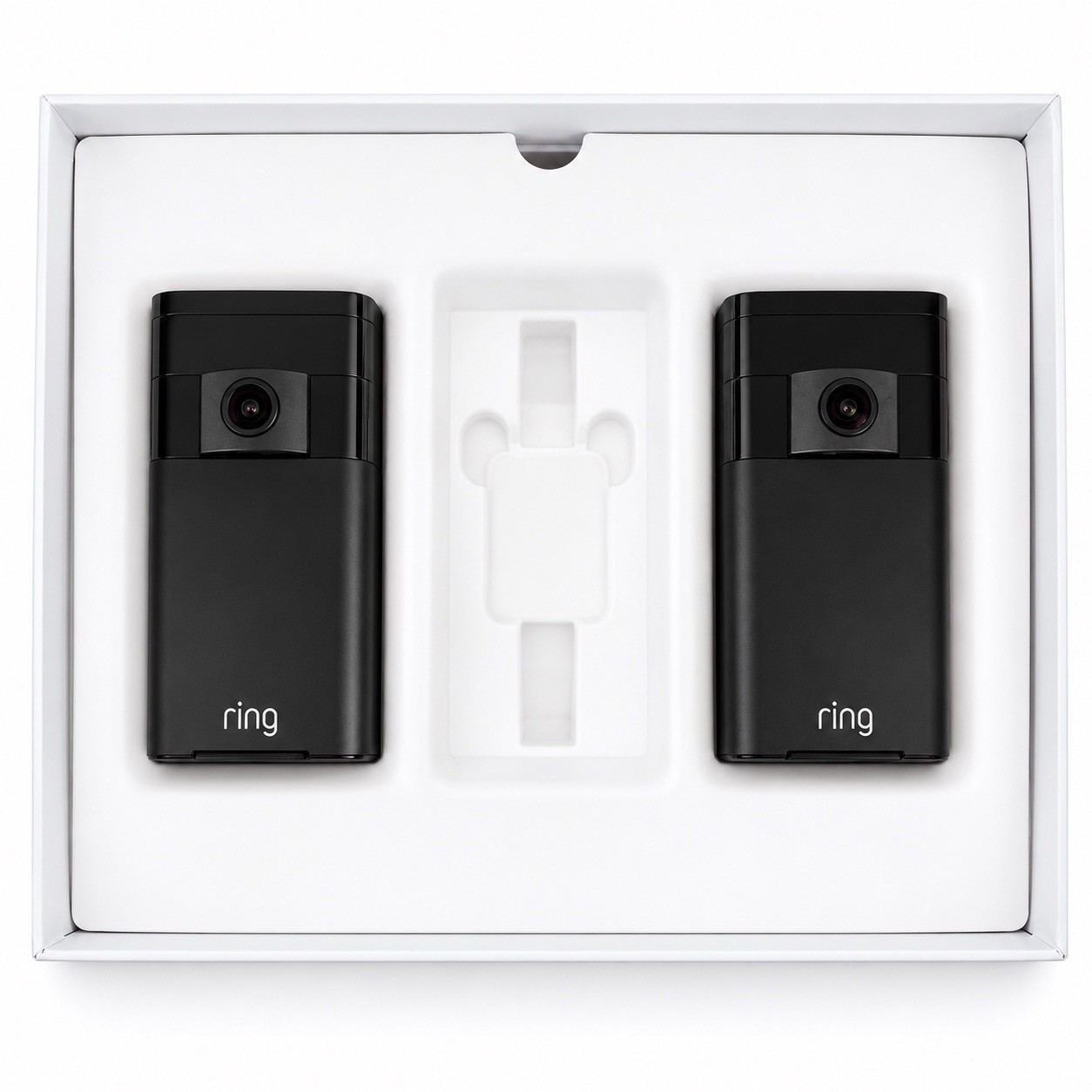Ring Home Security Kit 2 Stick Up Cameras ONLY HD Open Box No Doorbell