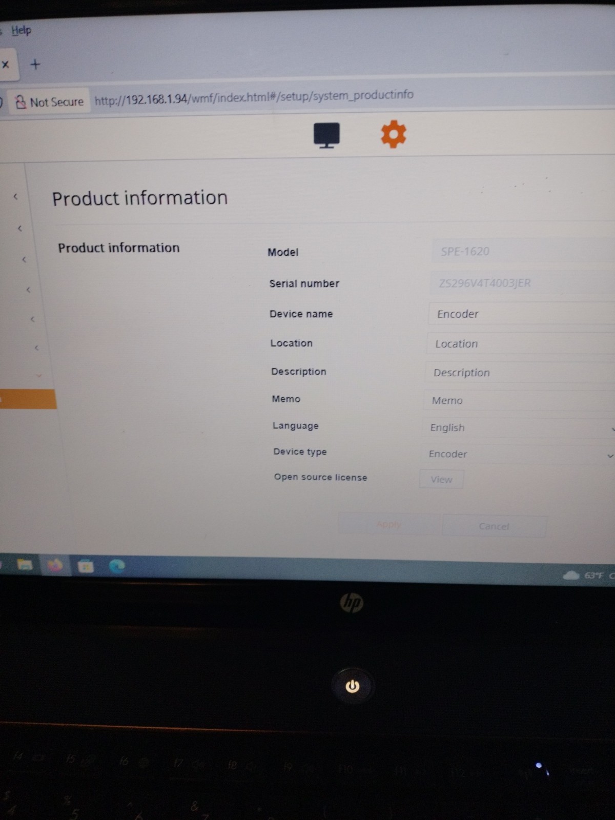 Hanwha Techwin WiseNet SPE-1620 16-Channel 2MP Network Security Video Encoder