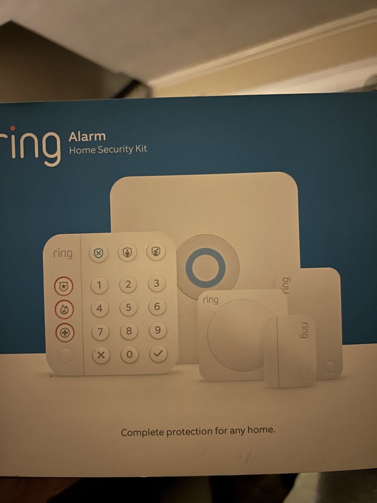 Ring Alarm Home Security Kit – 8 Piece Kit, Brand New In Box